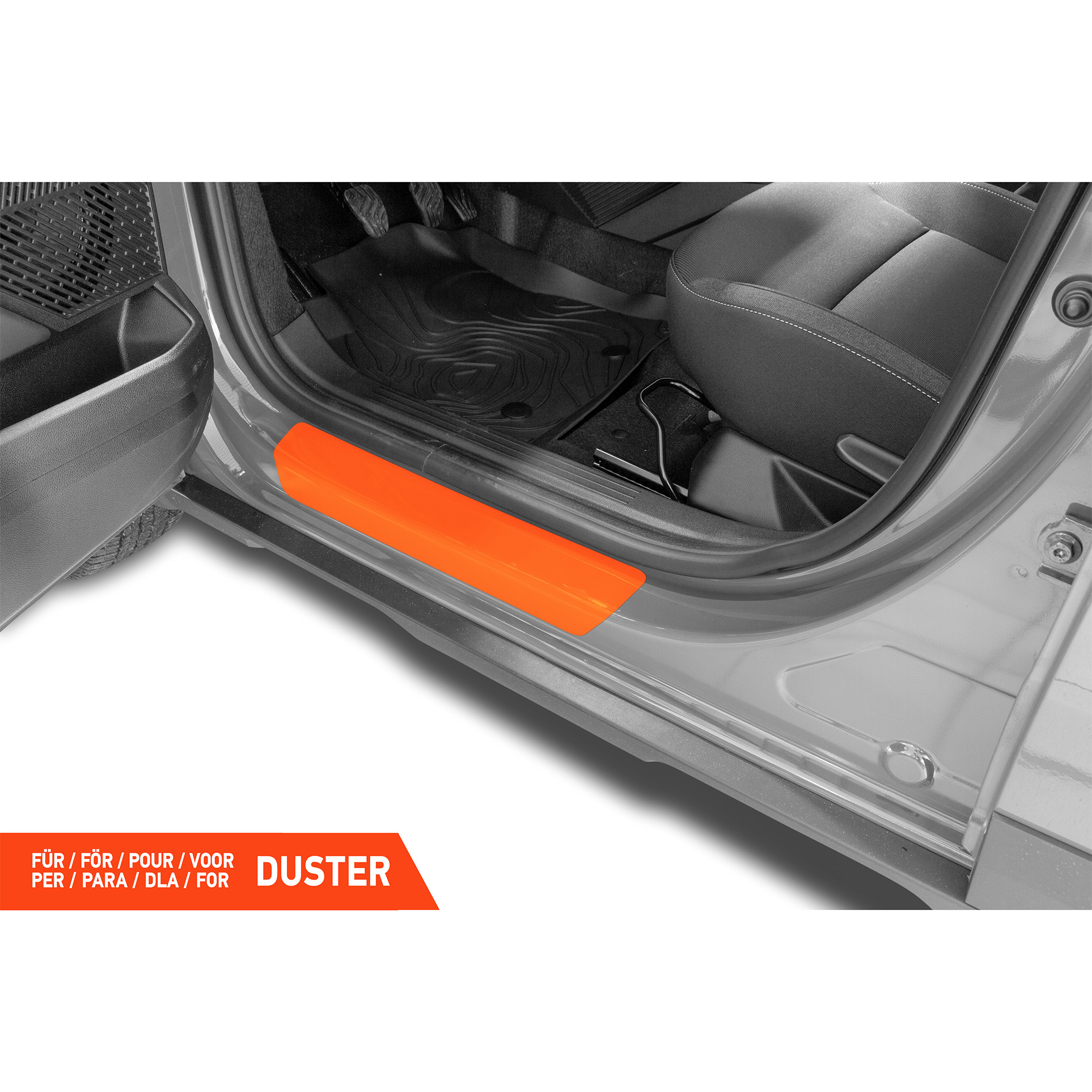 Einstiegsleisten Schutz für Dacia Duster 3 (III) P1310 I 2024 - 2026 im 4er Set