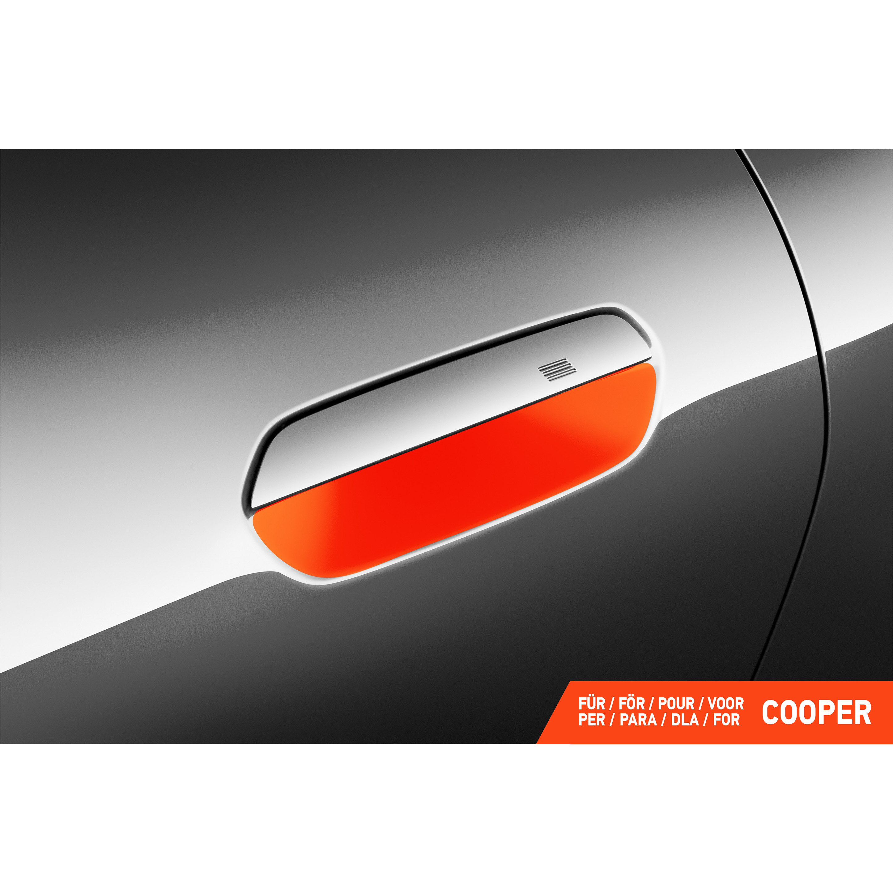 Auto Türgriffmulden Schutzfolie für MINI Cooper Electric J01 I 2023 - 2026 im 4er Set