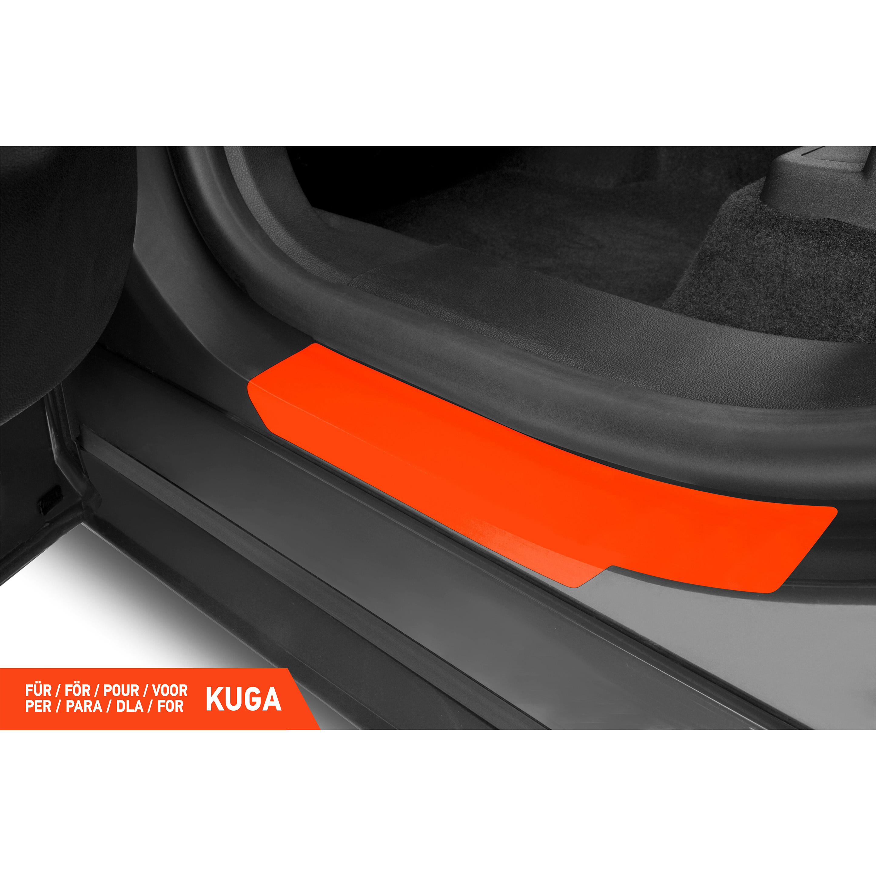 Einstiegsleisten Schutz für Ford Kuga 3 (III) ST-Line & Vignale I 2019 - 2026 im 4er Set