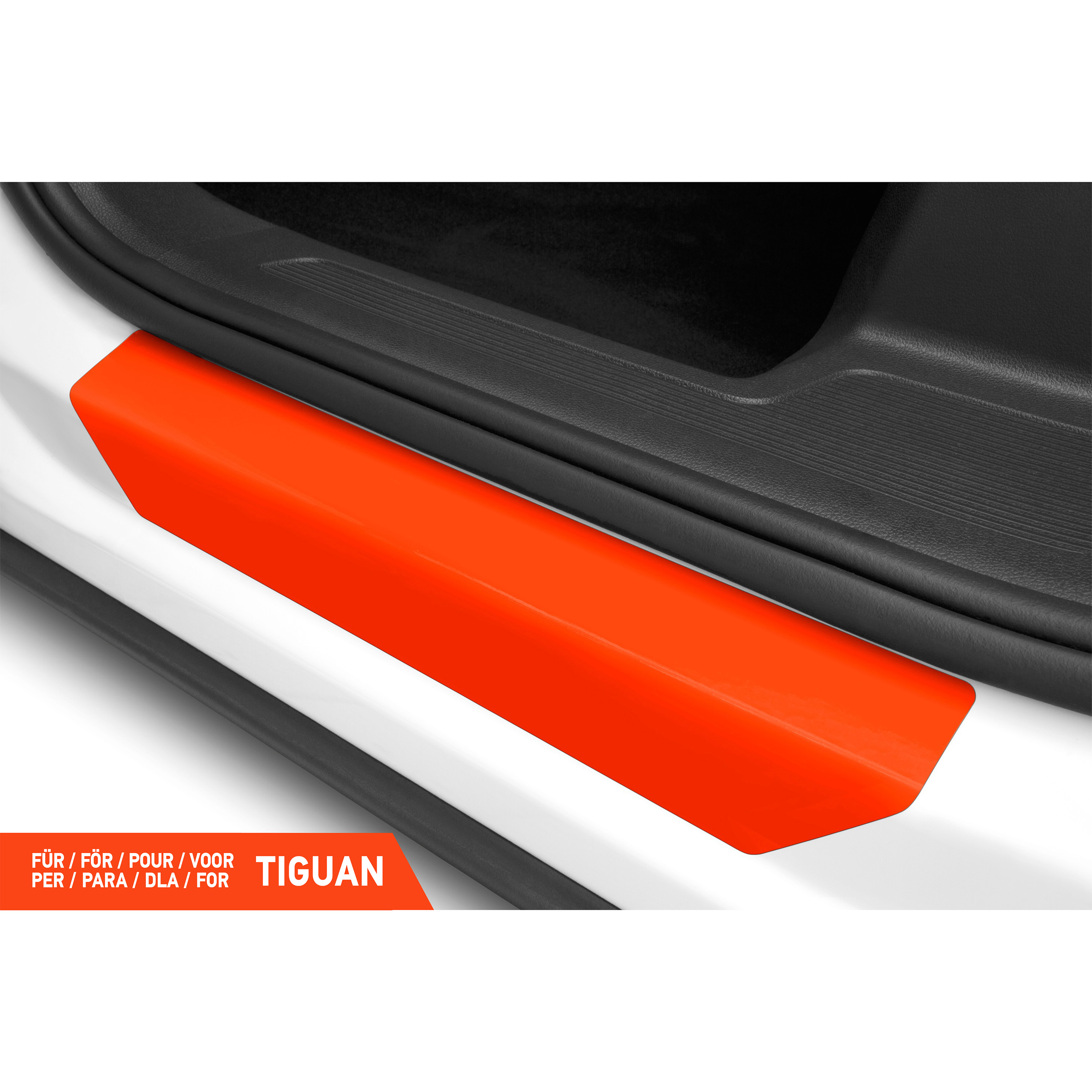 Einstiegsleisten Schutz für VW Tiguan Allspace 2 (II) BW2 I 2017 - 2024 im 4er Set