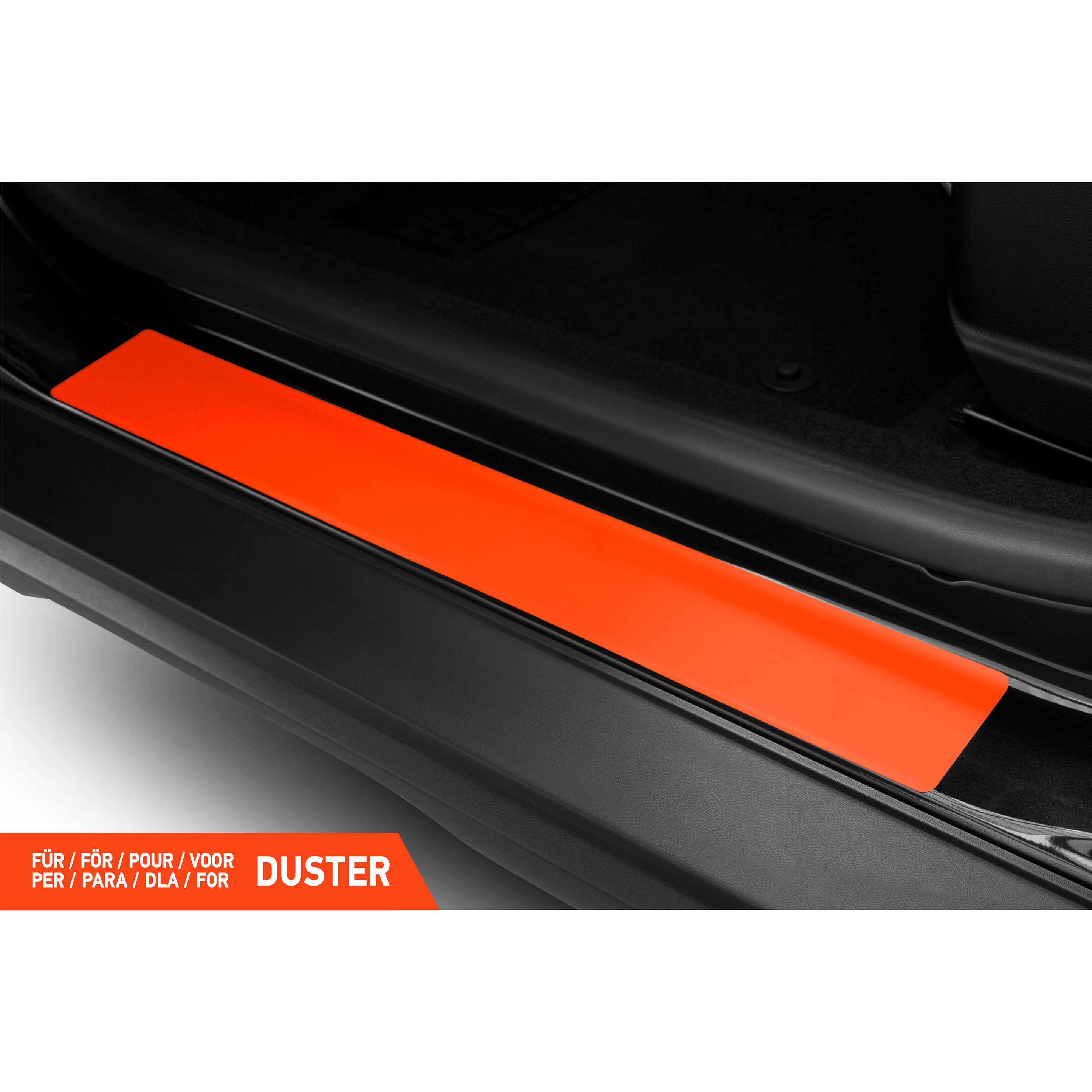 Einstiegsleisten Schutz für Dacia Duster 2 (II) HM I 2018 - 2024 im 4er Set