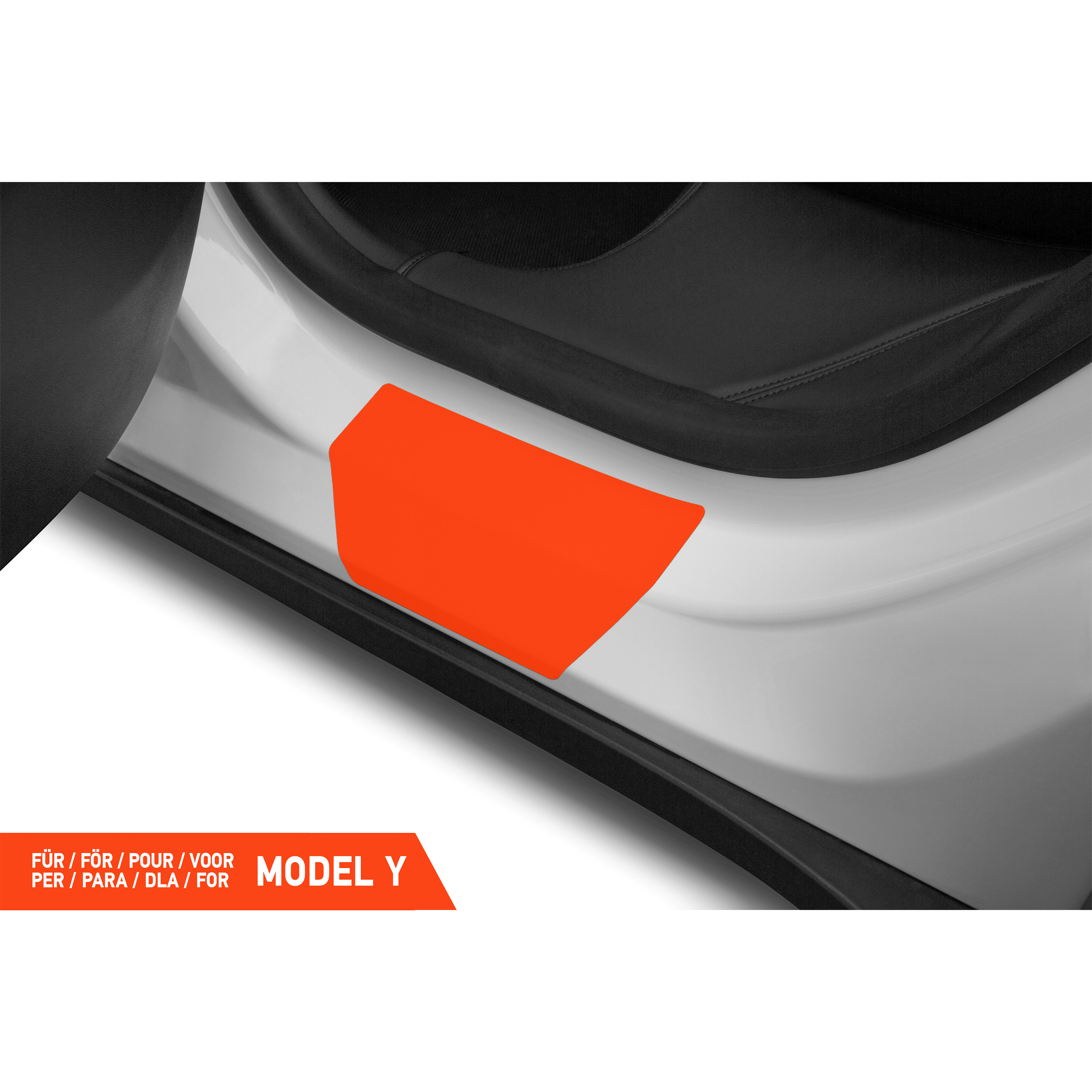 Einstiegsleisten Schutz für Tesla Model Y I 2020 - 2025 im 4er Set