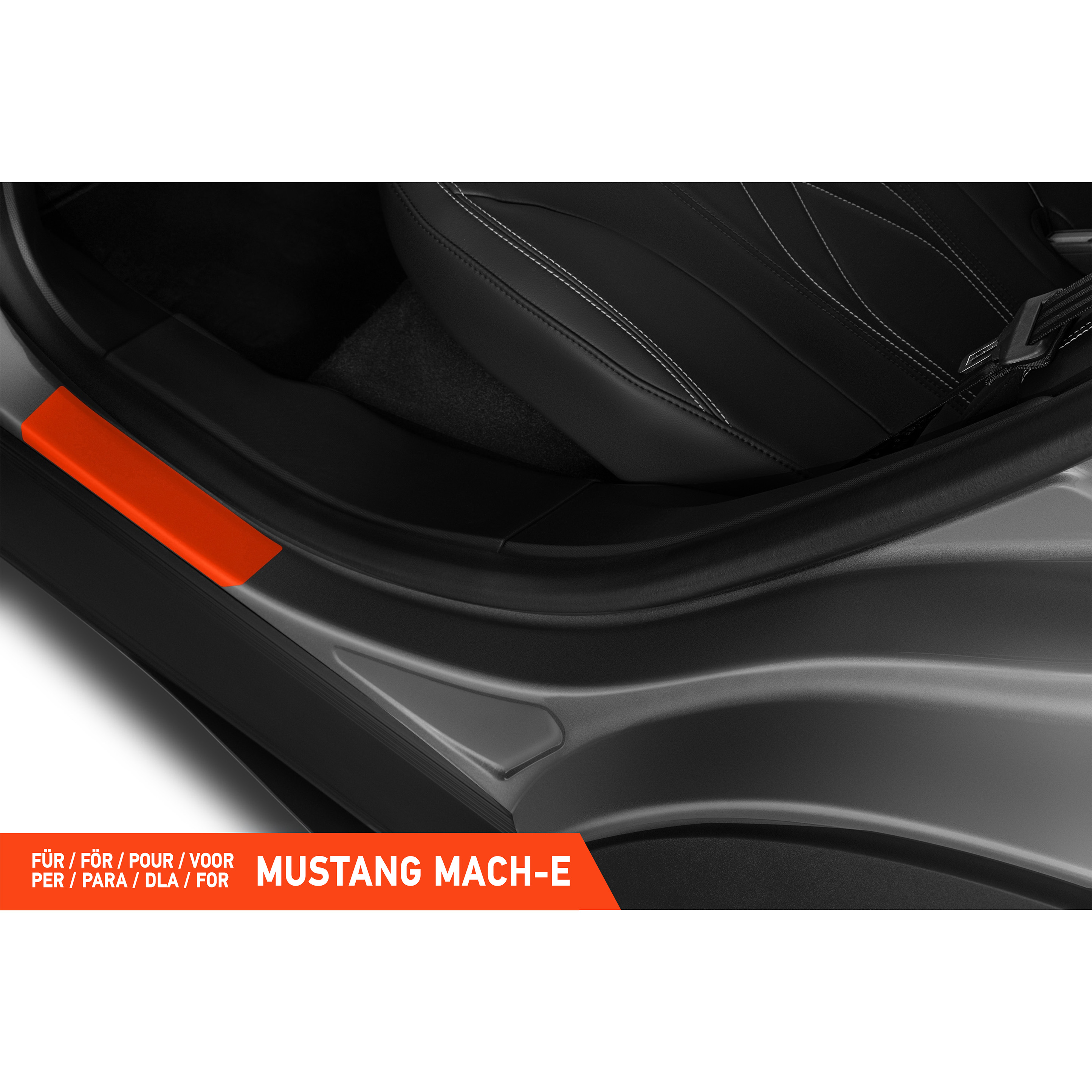 Einstiegsleisten Schutz für Ford Mustang Mach-E I 2021 - 2026 im 4er Set