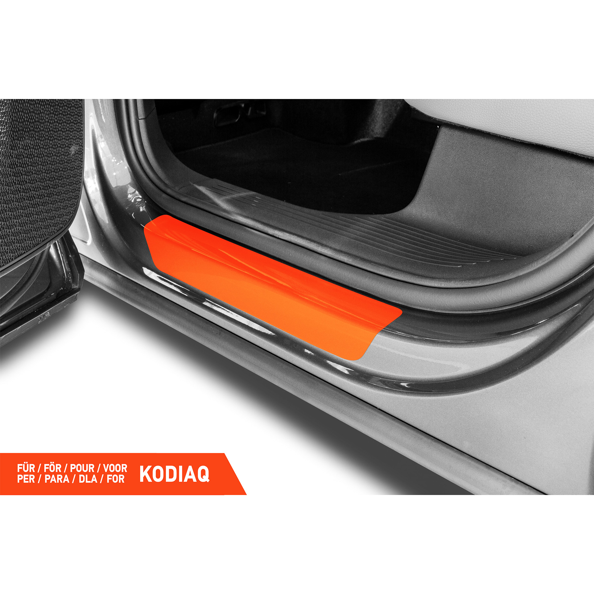 Einstiegsleisten Schutz für Skoda Kodiaq 2 (II) PS7 I 2023 - 2026 im 4er Set