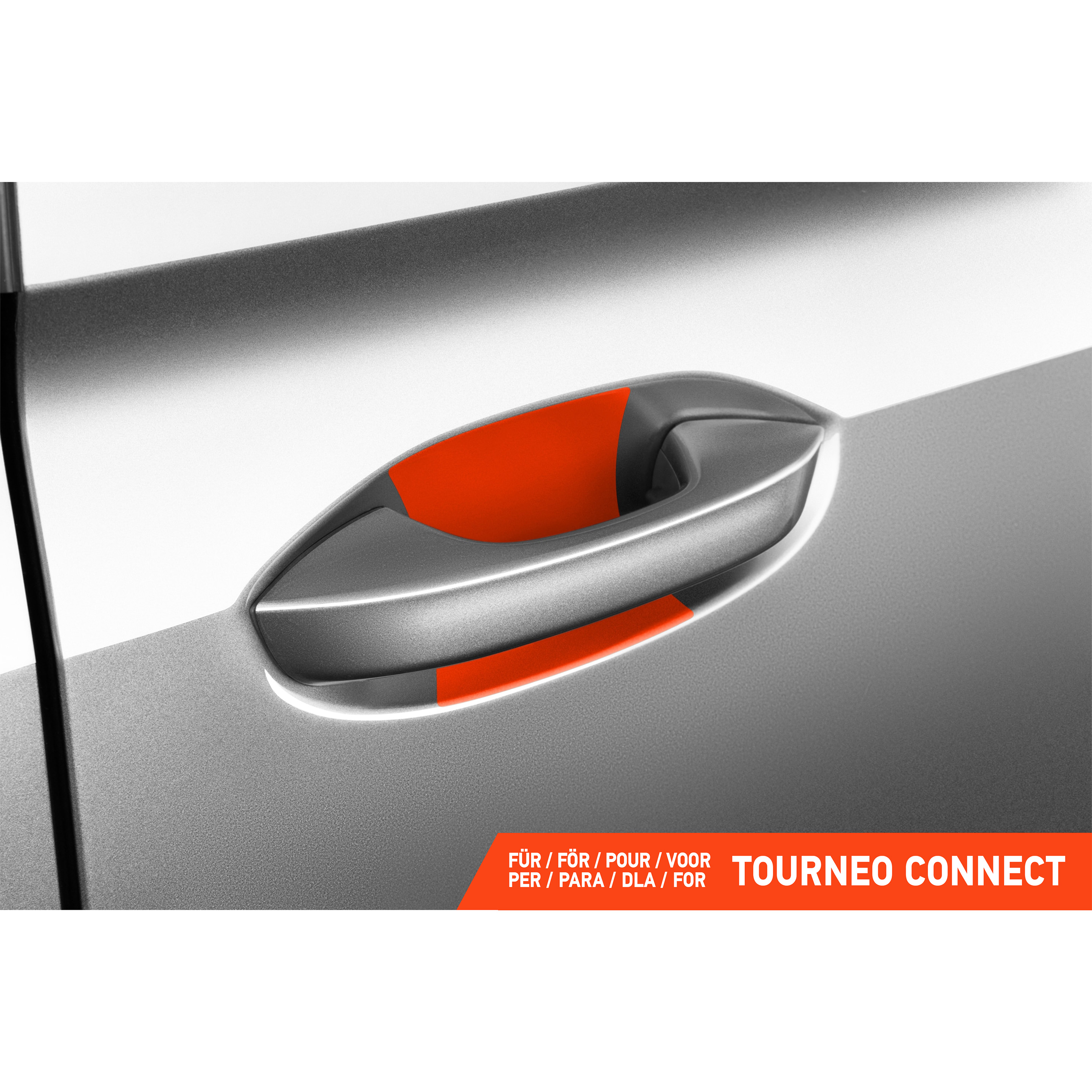 Auto Türgriffmulden Schutzfolie für Ford Grand Tourneo Connect 3 (III) I 2022 - 2026 im 4er Set