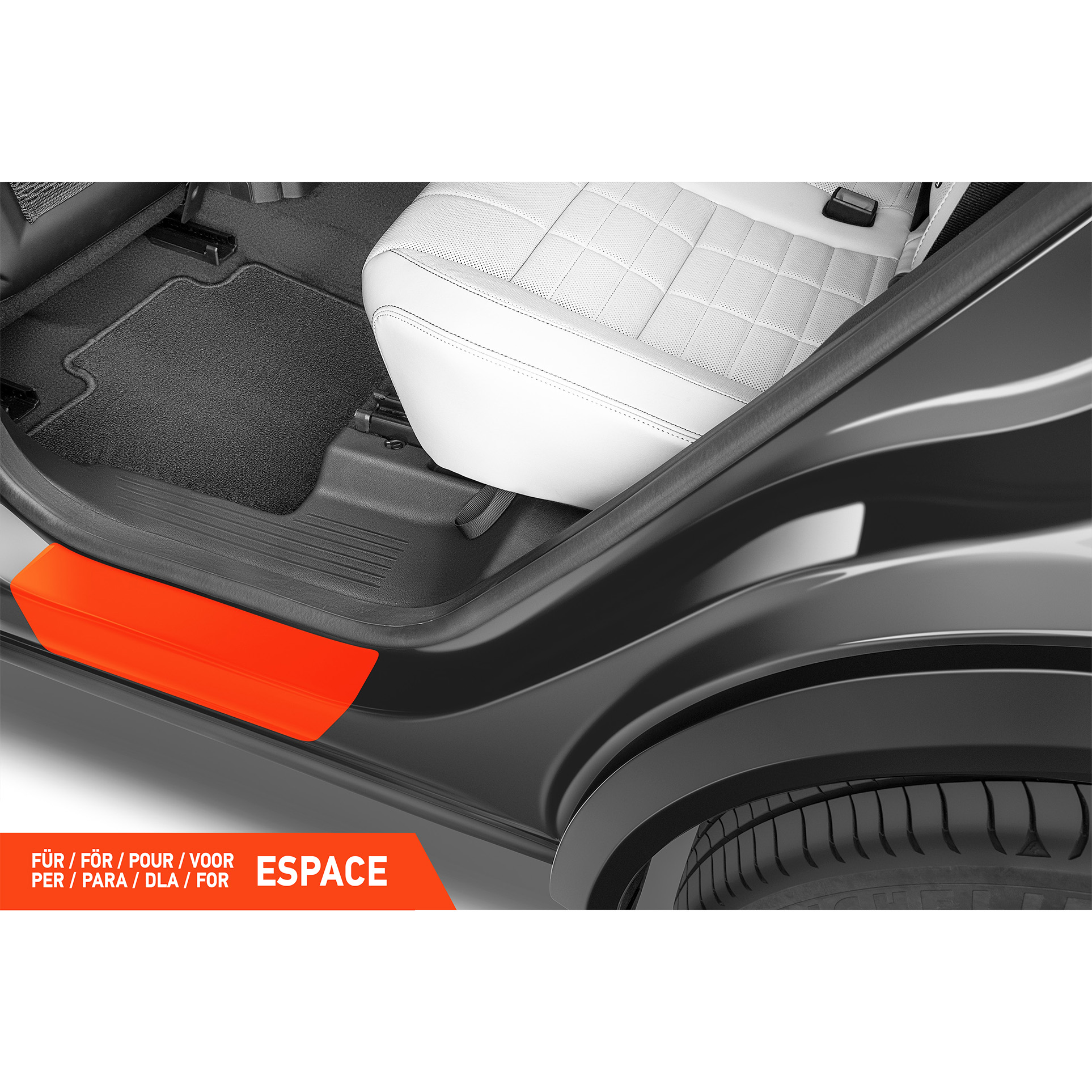 Einstiegsleisten Schutz für Renault Espace 6 (VI) I 2023 - 2026 im 4er Set