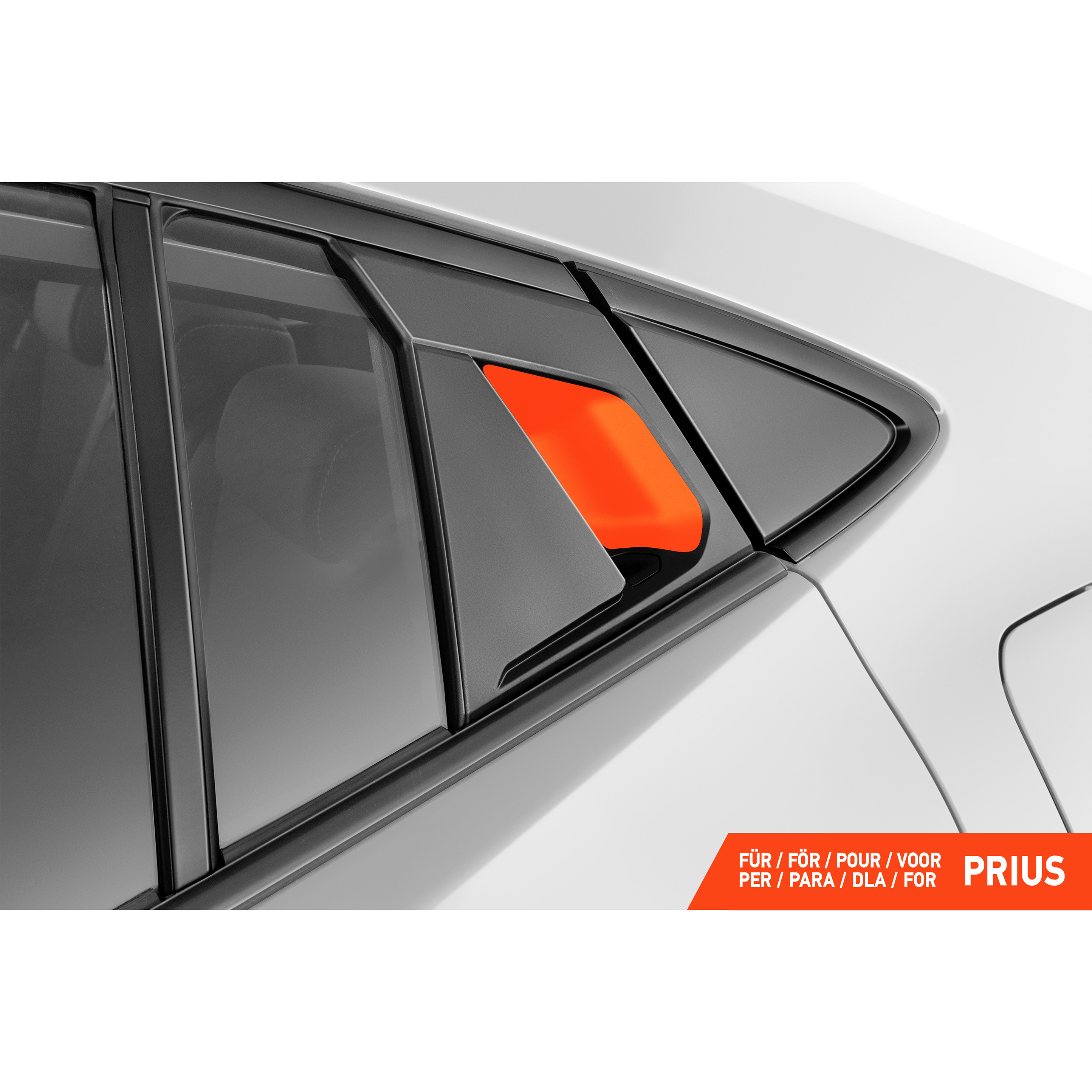 Auto Türgriffmulden Schutzfolie für Toyota Prius 5 (V) W6 I 2023 - 2026 im 4er Set