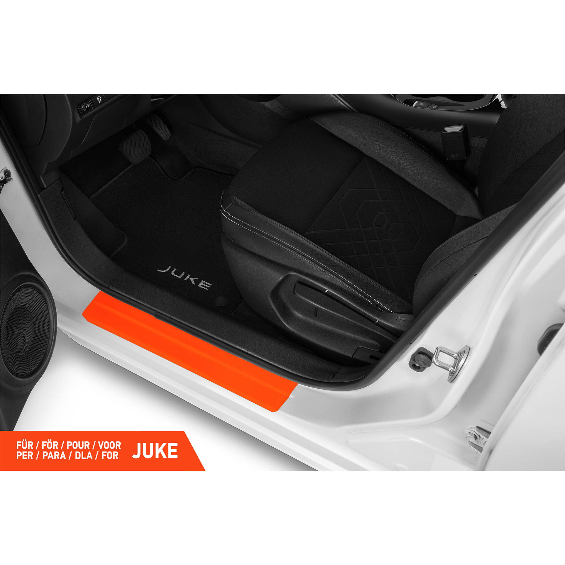 Einstiegsleisten Schutz für Nissan Juke 2 (II) I 2019 - 2026 im 4er Set
