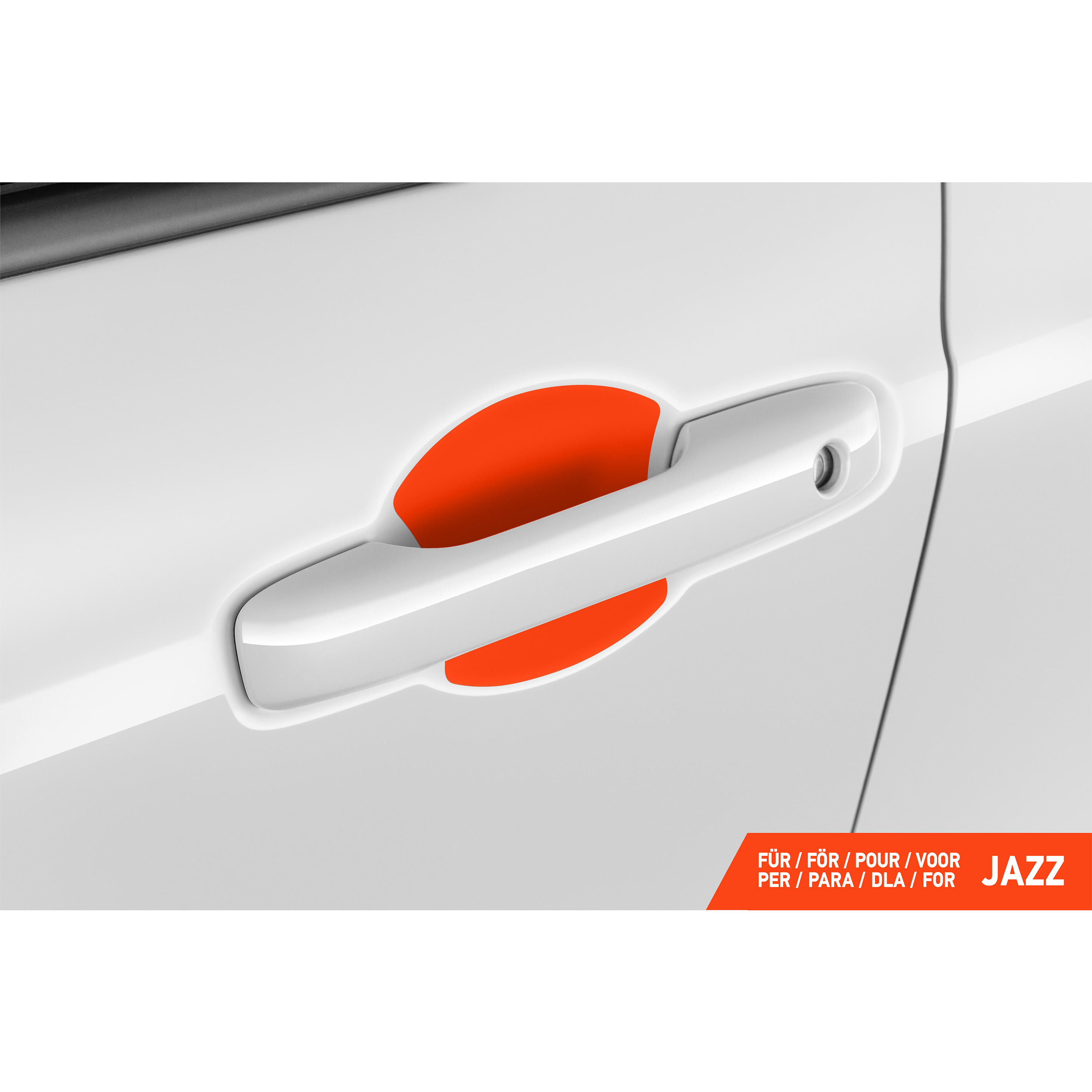 Auto Türgriffmulden Schutzfolie für Honda Jazz 4 (IV) GR I 2020 - 2026 im 4er Set