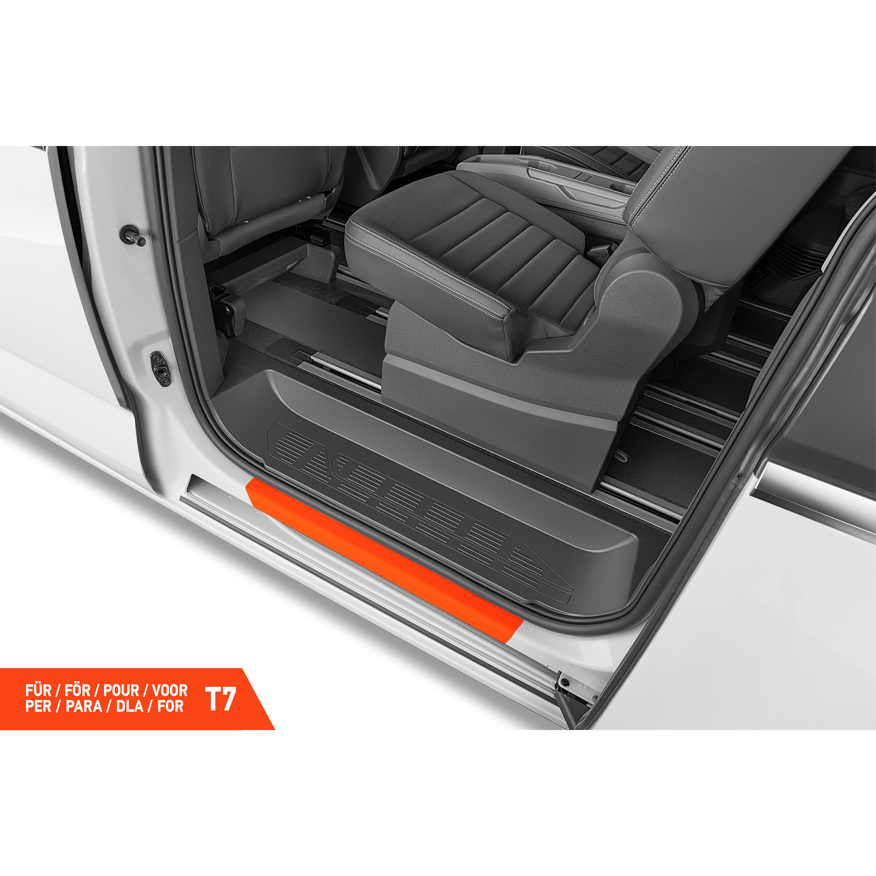 Einstiegsleisten Schutz für VW T7 ST I 2021 - 2026 im 4er Set