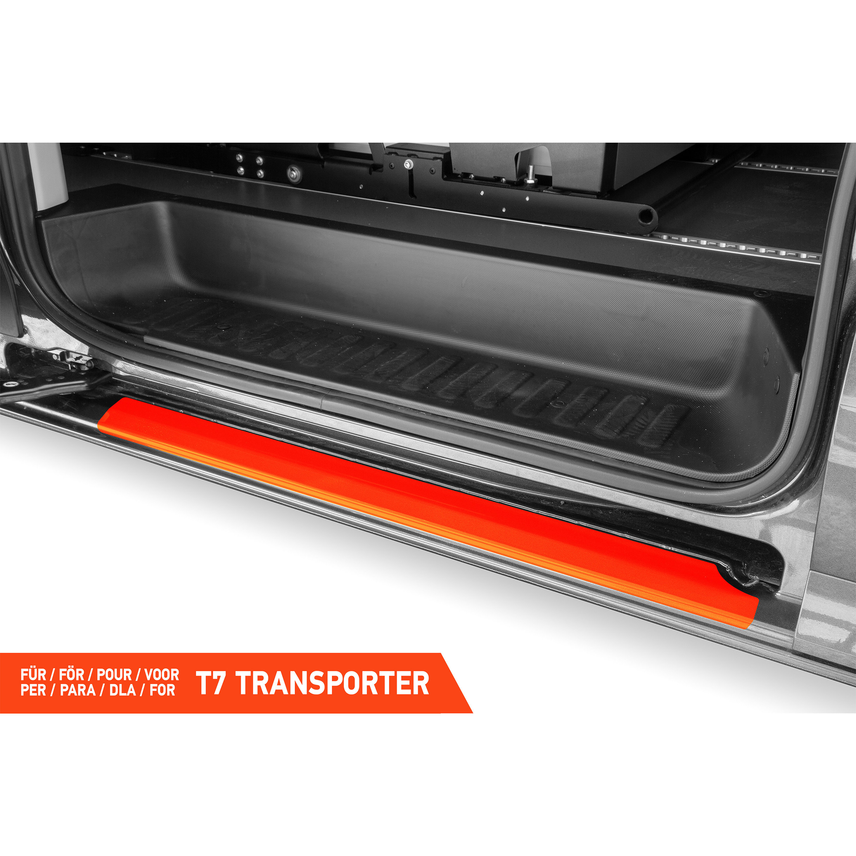 Einstiegsleisten Schutz für VW T7 Transporter I 2025 - 2026 im 4er Set
