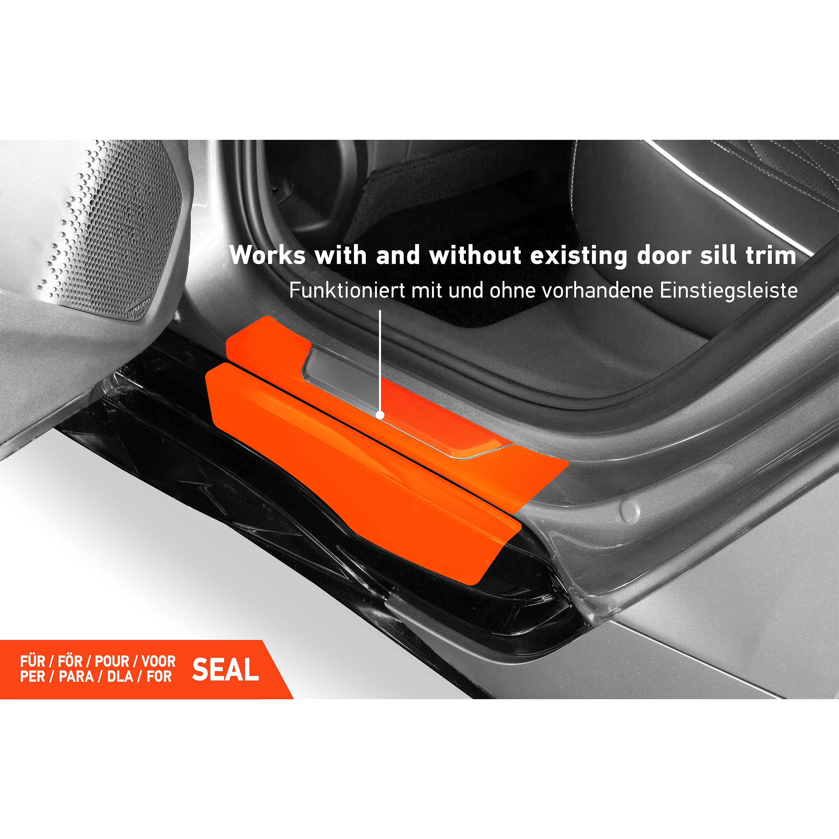 Einstiegsleisten Schutz für BYD Seal EK I 2023 - 2026 im 8er Set