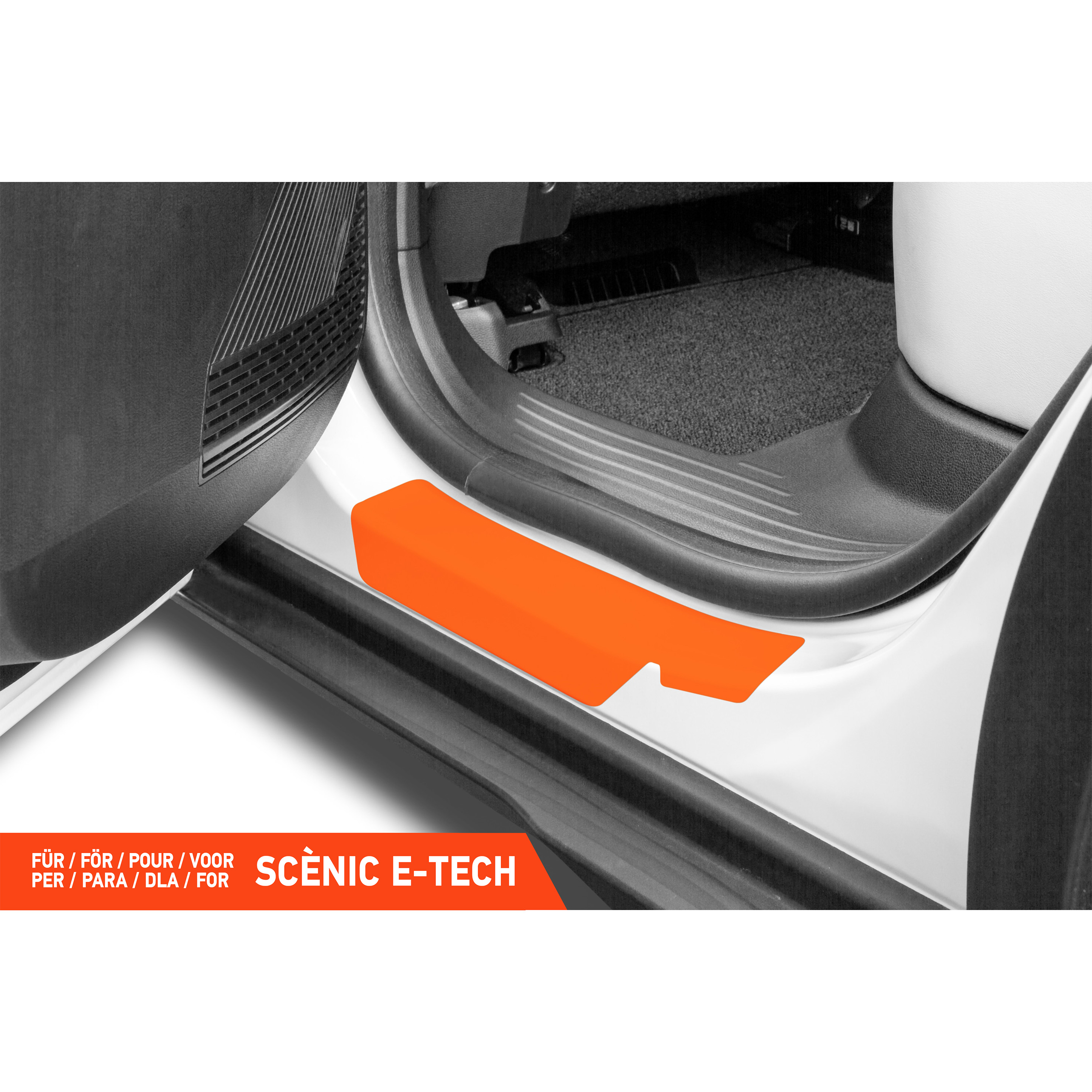 Einstiegsleisten Schutz für Renault Scénic E-Tech I 2024 - 2026 im 4er Set