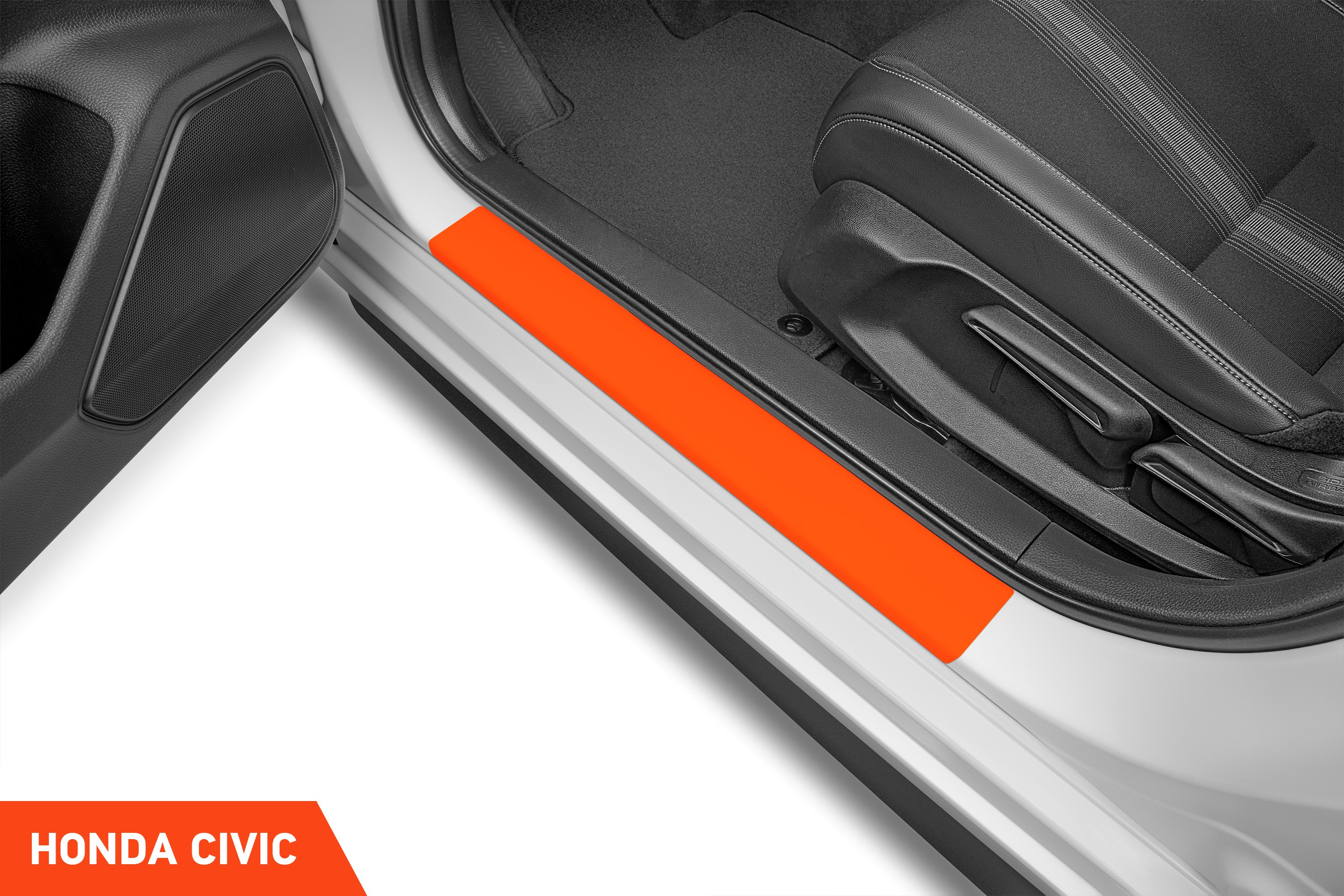 Einstiegsleisten Schutz für Honda Civic Schrägheck 11 (XI) I 2021 - 2025 im 4er Set