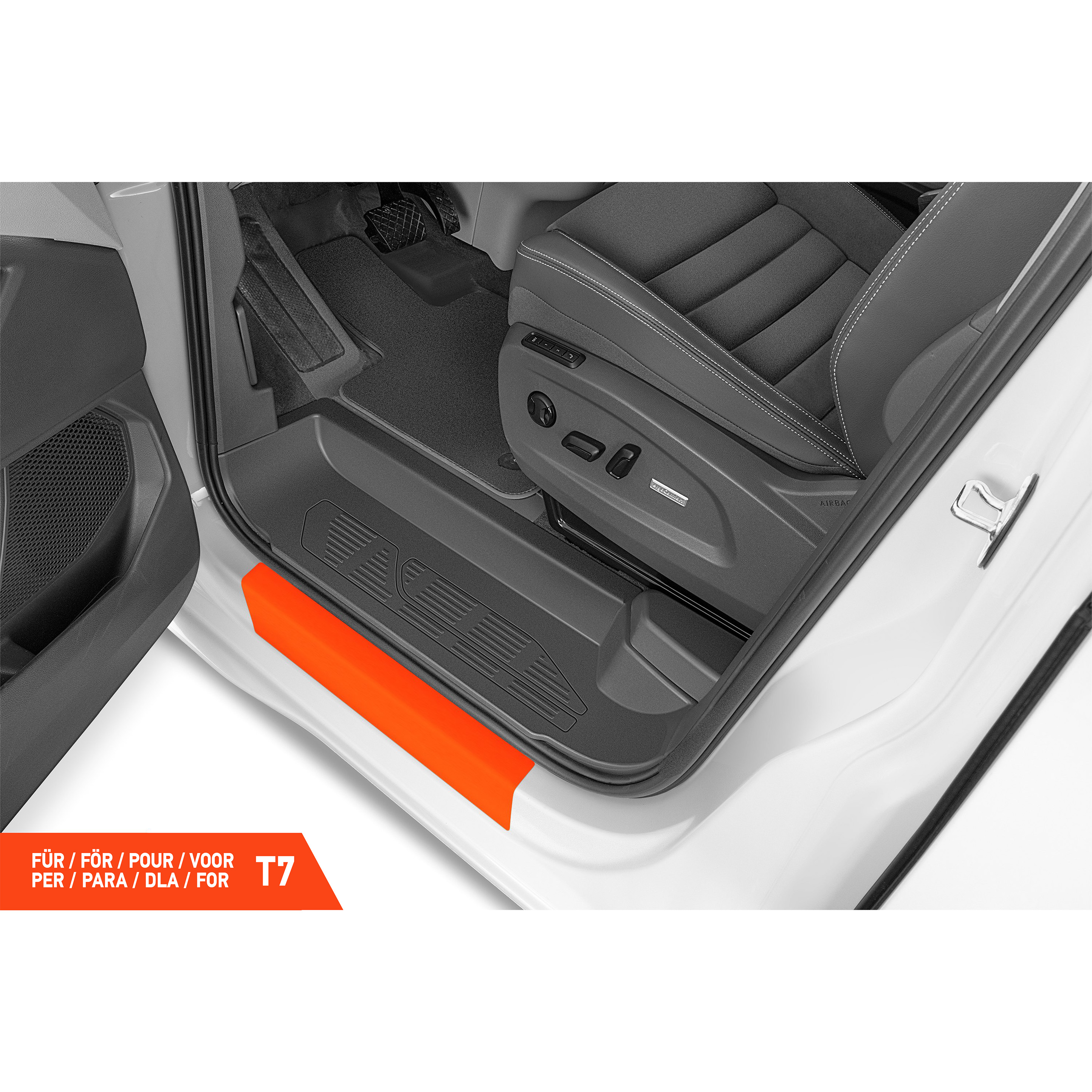 Einstiegsleisten Schutz für VW T7 ST I 2021 - 2026 im 4er Set