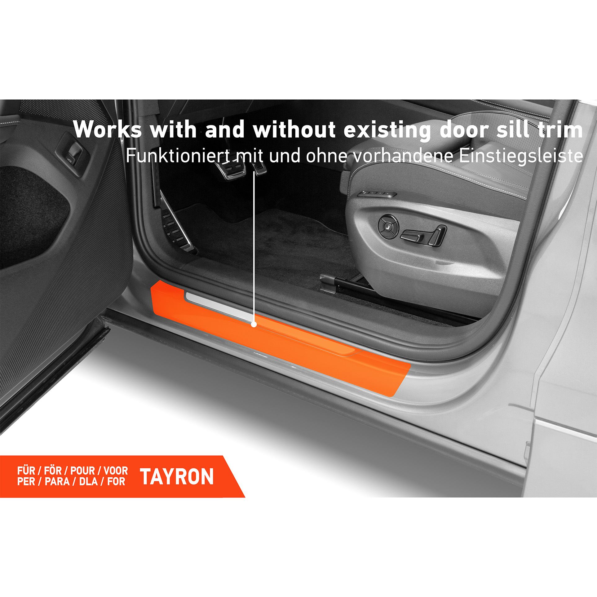 Einstiegsleisten Schutz für VW Tayron R41 I 2025 - 2026 im 4er Set