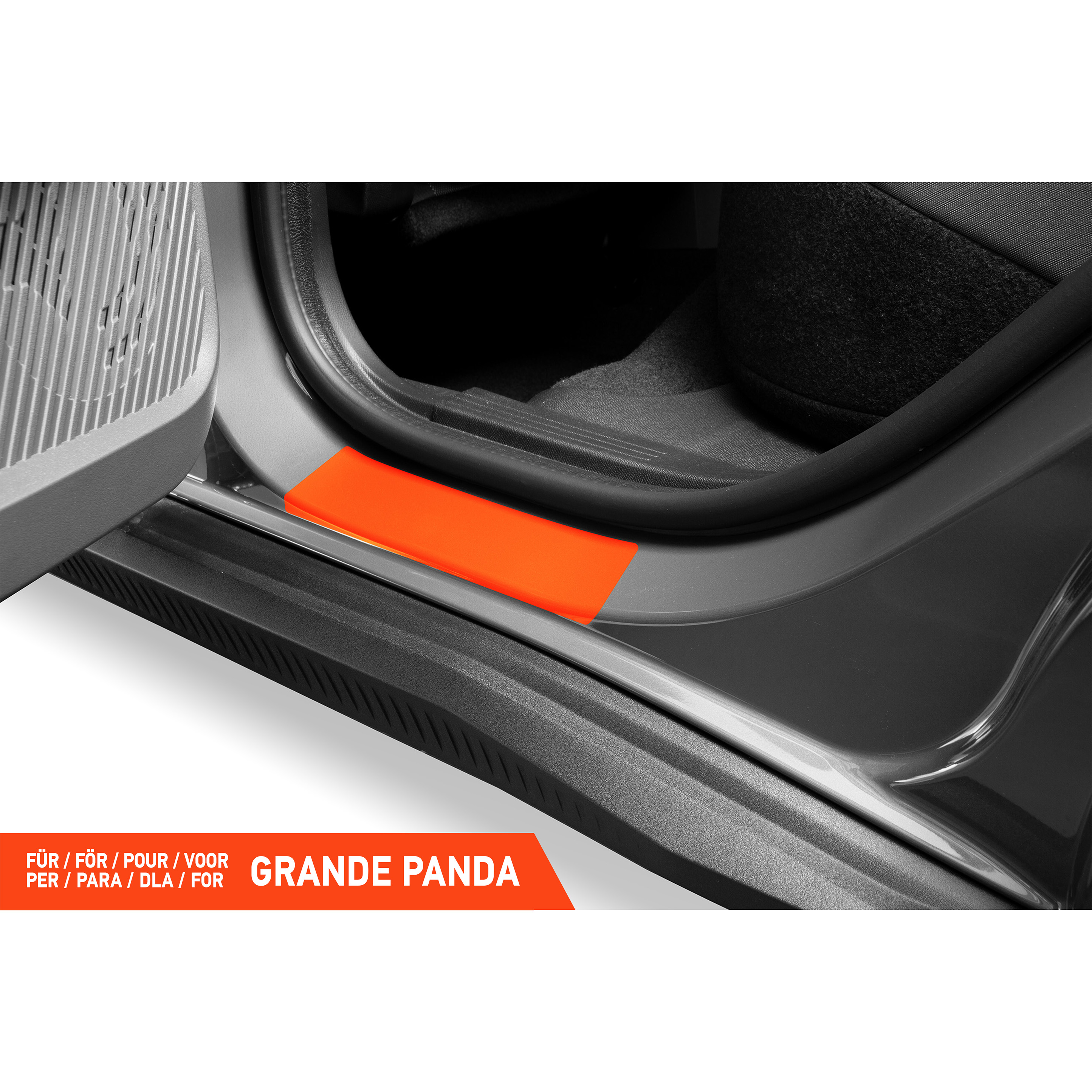 Einstiegsleisten Schutz für Fiat Grande Panda I 2025 - 2026 im 4er Set