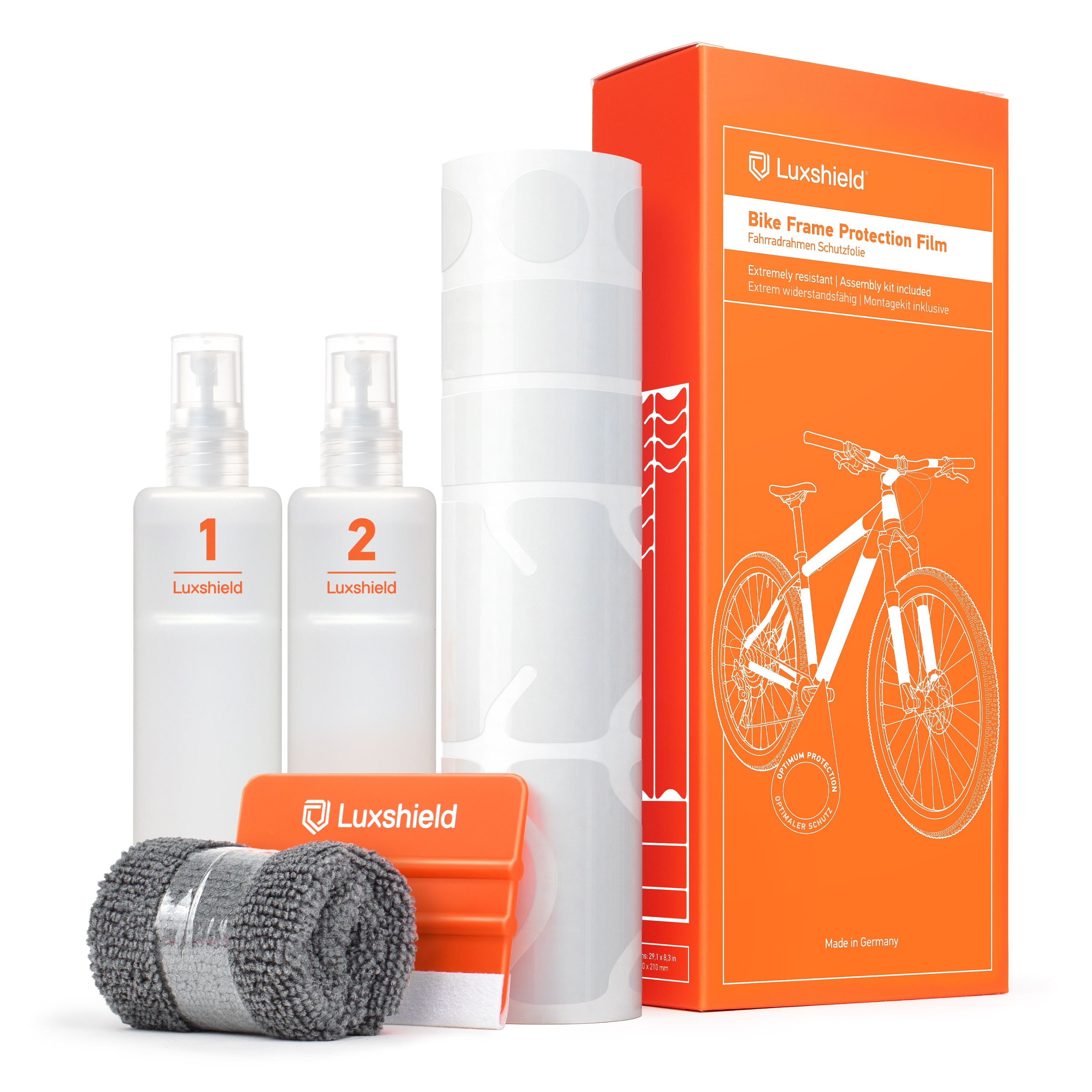 Fahrrad Lackschutzfolie Universal