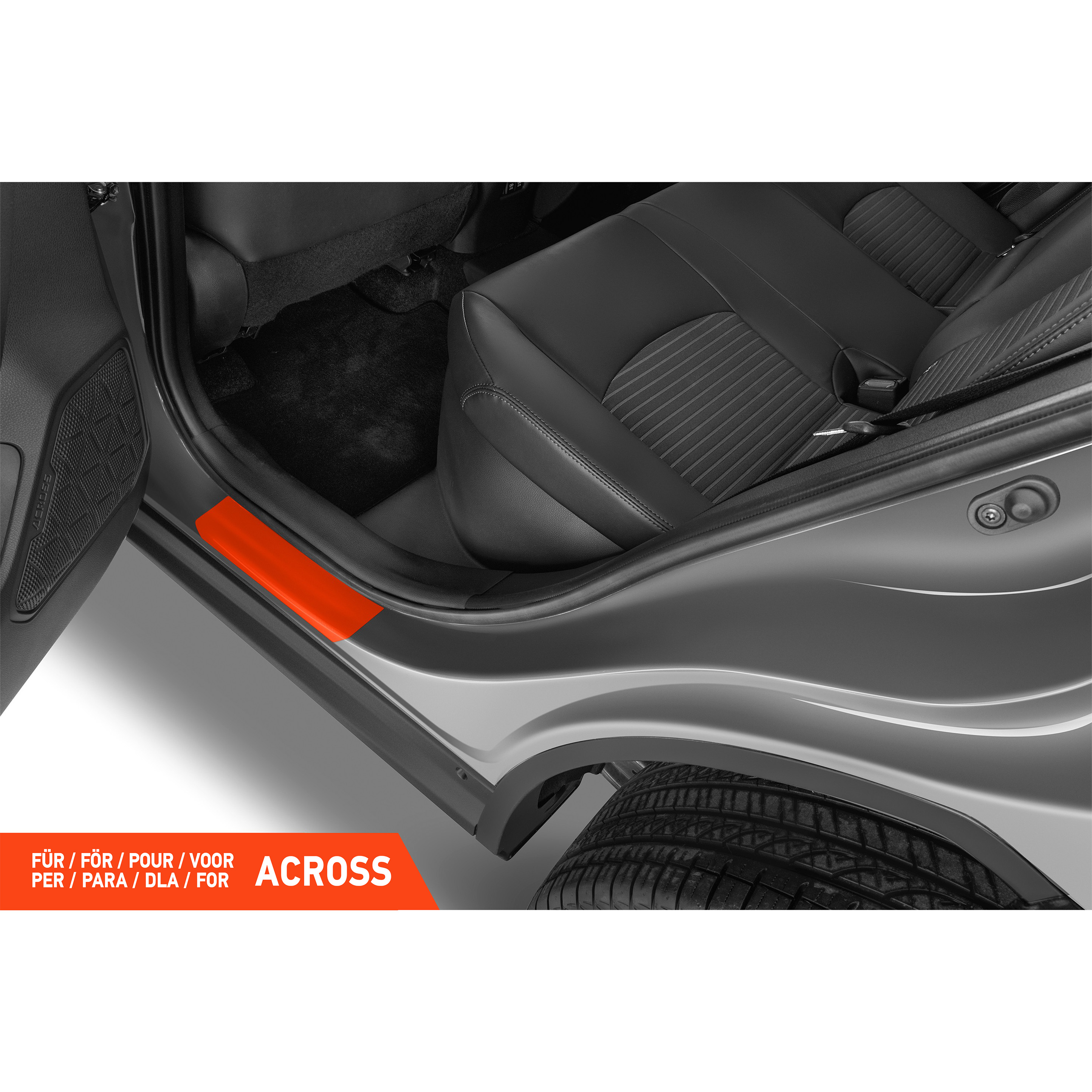 Einstiegsleisten Schutz für Suzuki Across A5Z I 2020 - 2026 im 4er Set
