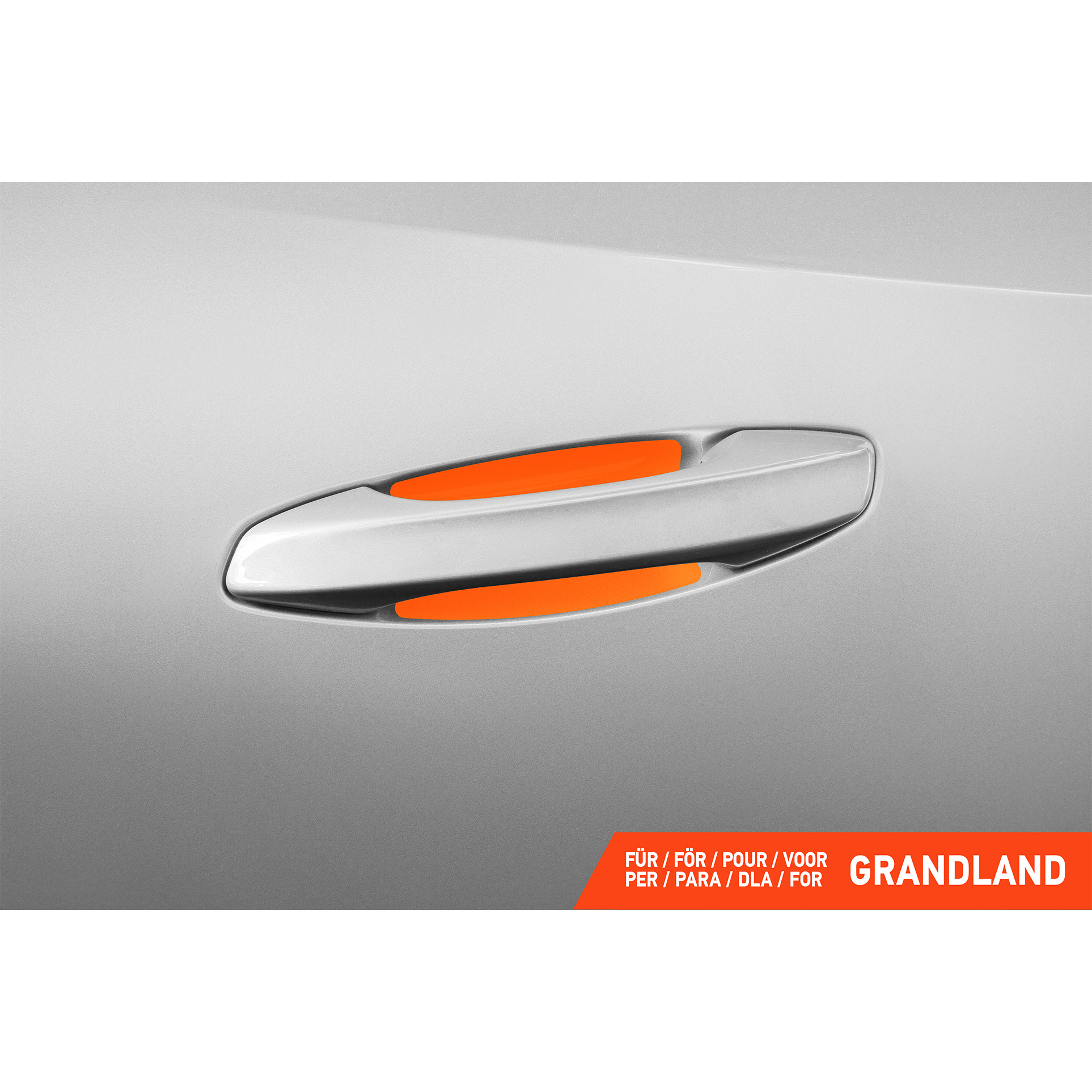 Auto Türgriffmulden Schutzfolie für Opel Grandland 2 (II) OV64 I 2024 - 2026 im 4er Set