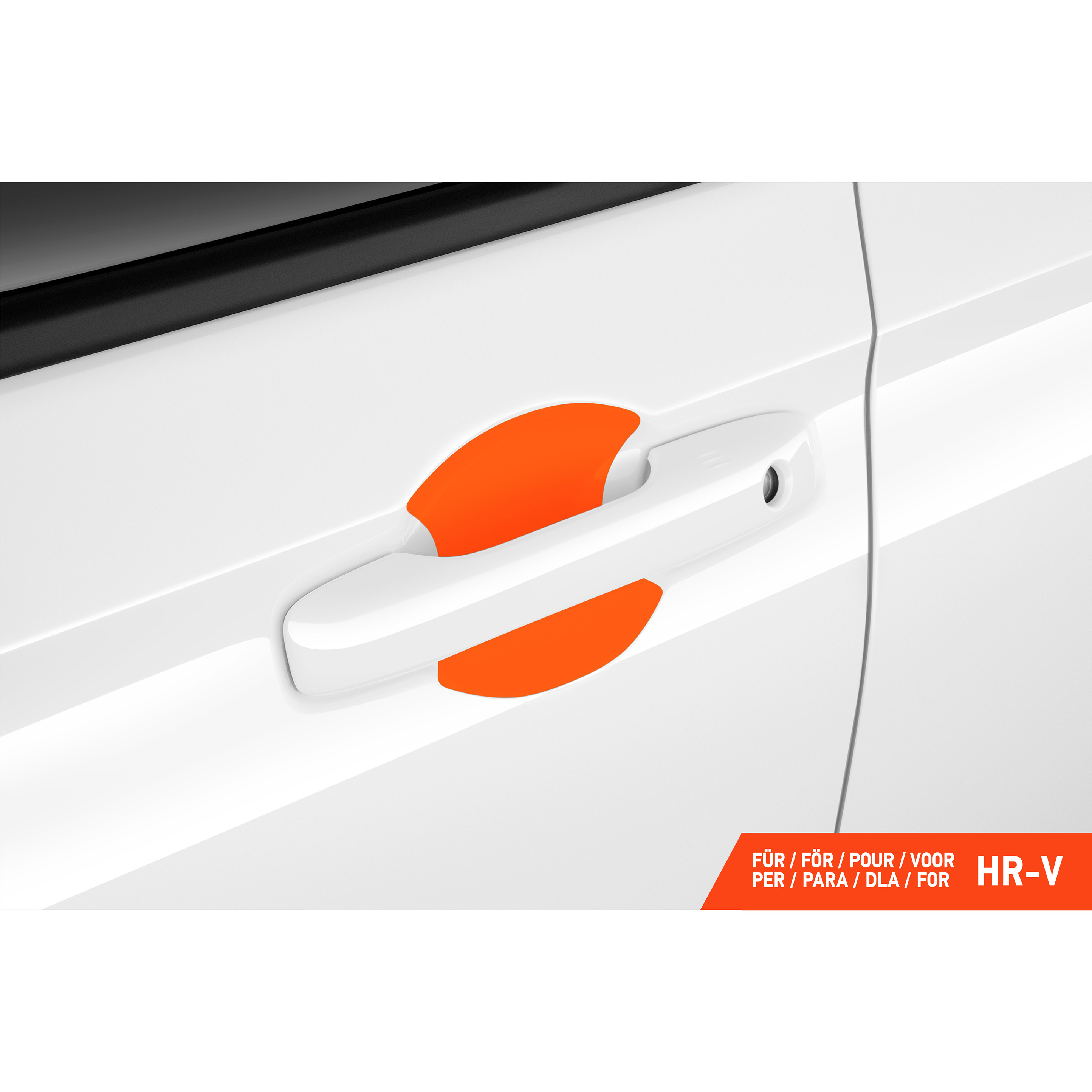 Auto Türgriffmulden Schutzfolie für Honda HR-V 3 (III) RV I 2021 - 2026 im 2er Set