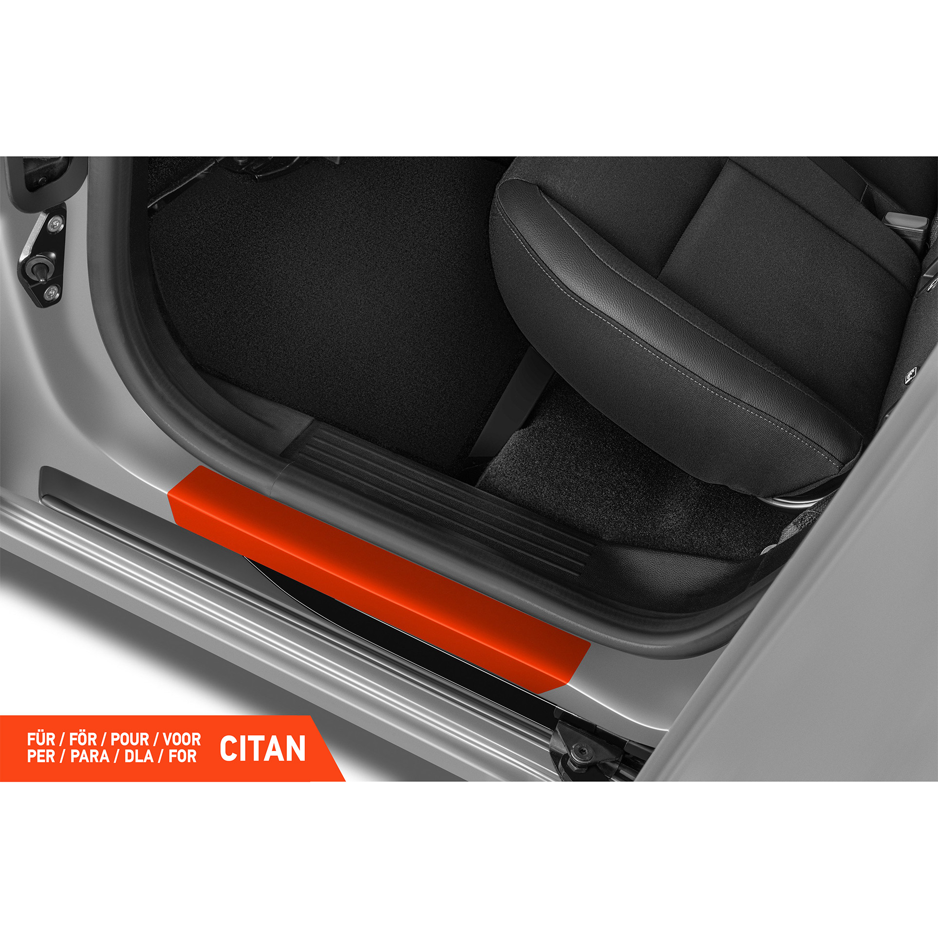 Einstiegsleisten Schutz für Mercedes Benz Citan W420 I 2021 - 2026 im 4er Set