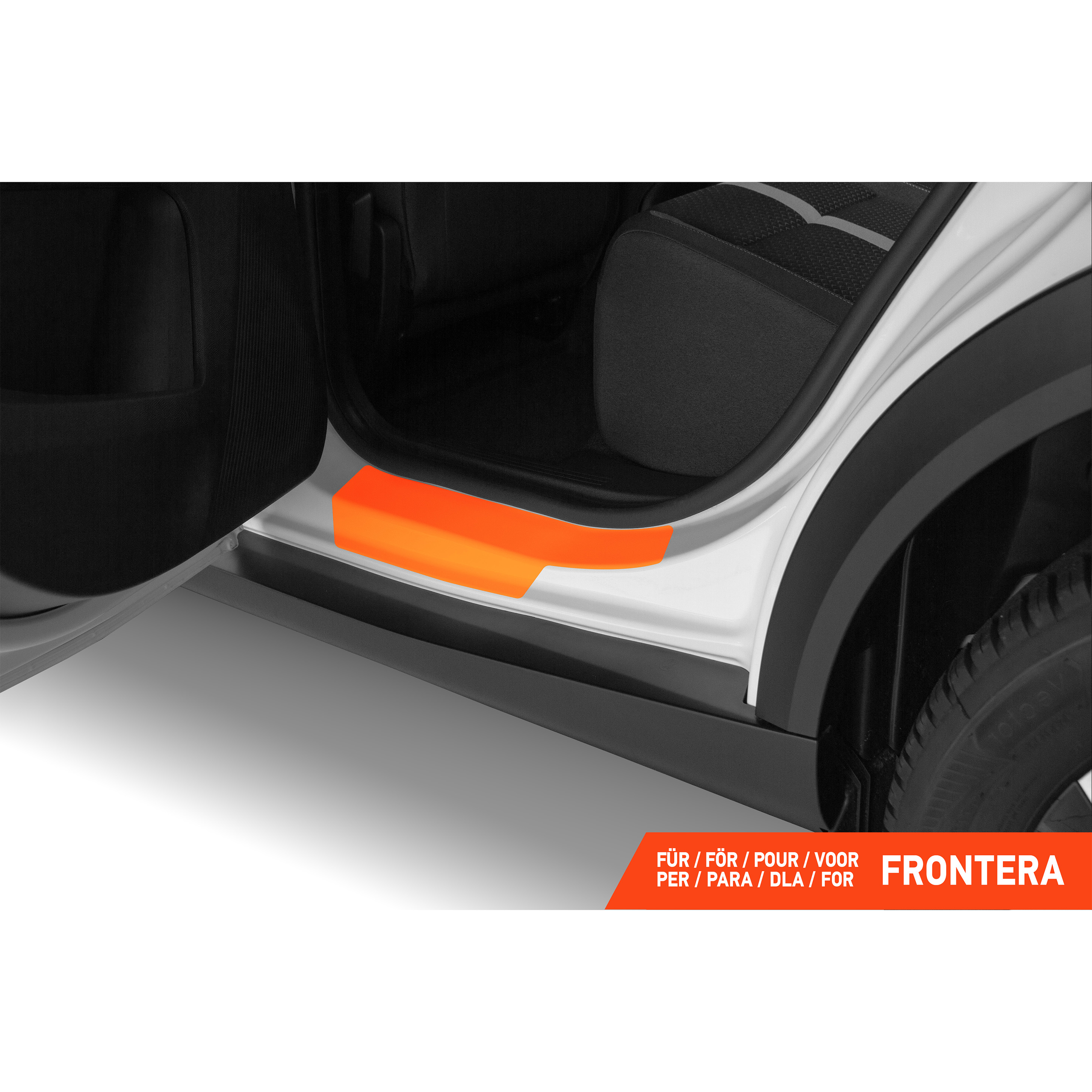 Einstiegsleisten Schutz für Opel Frontera OV24 I 2024 - 2026 im 4er Set