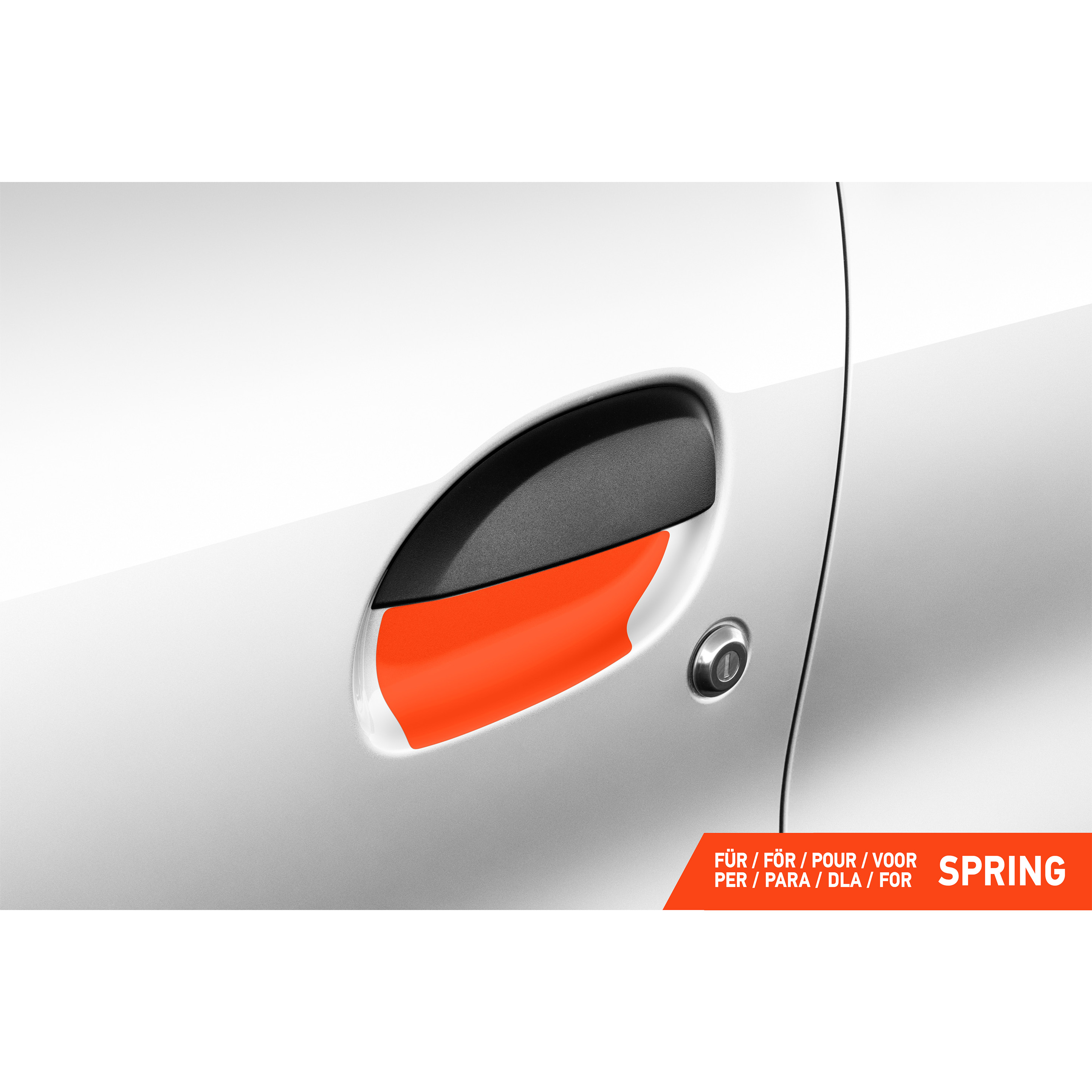 Auto Türgriffmulden Schutzfolie für Dacia Spring BBG I 2021 - 2024 im 4er Set