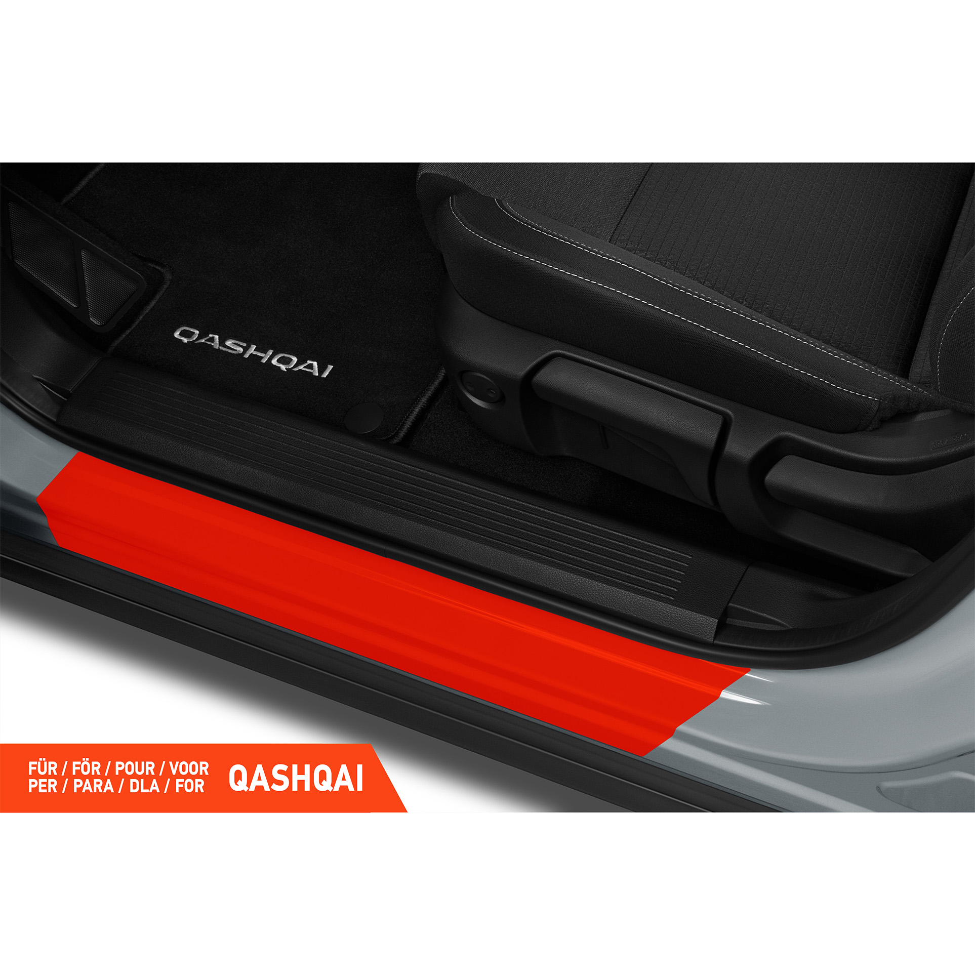 Einstiegsleisten Schutz für Nissan Qashqai 3 (III) J12 I 2021 - 2026 im 4er Set