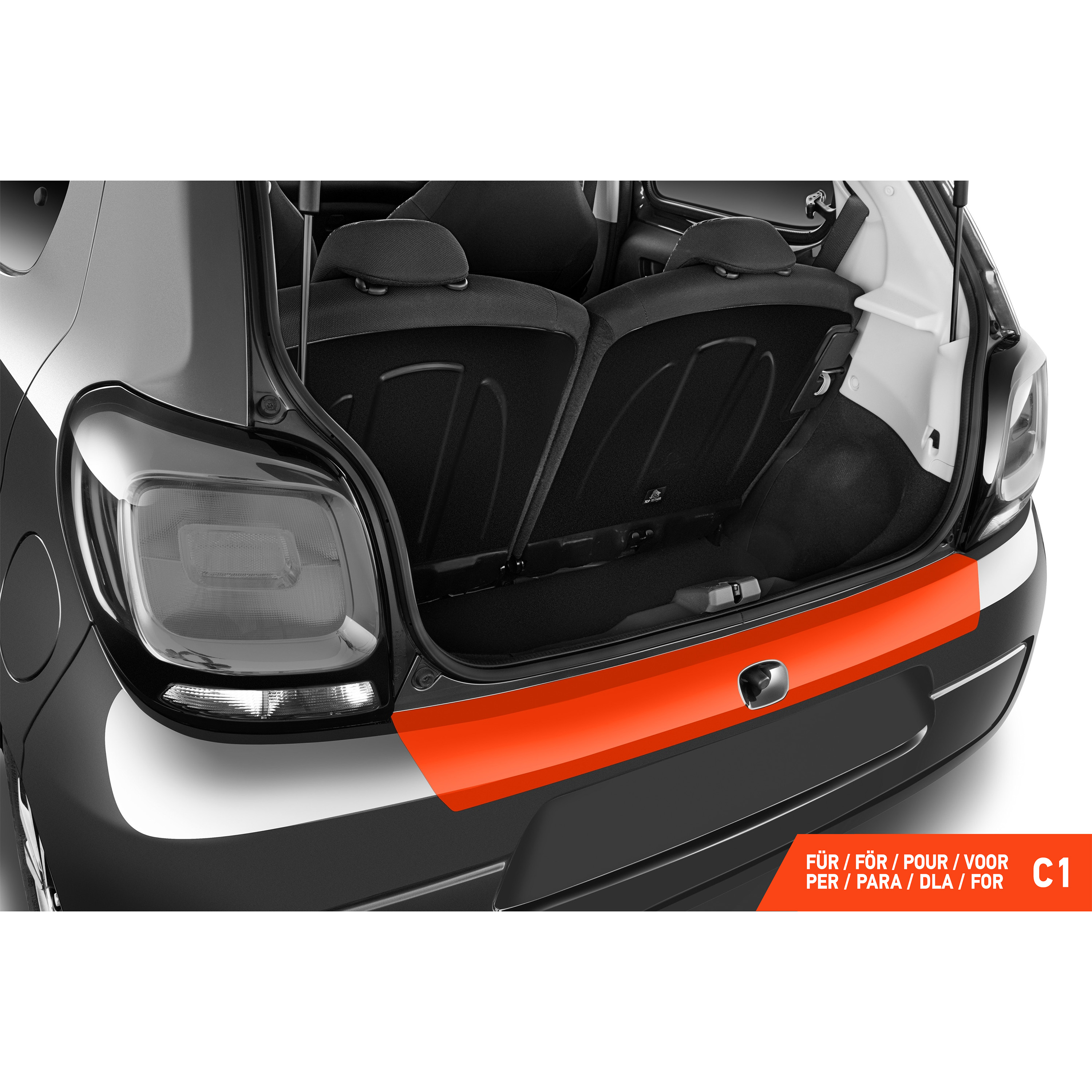 Ladekantenschutz für Citroën C1 2 (II) I 2014 - 2022