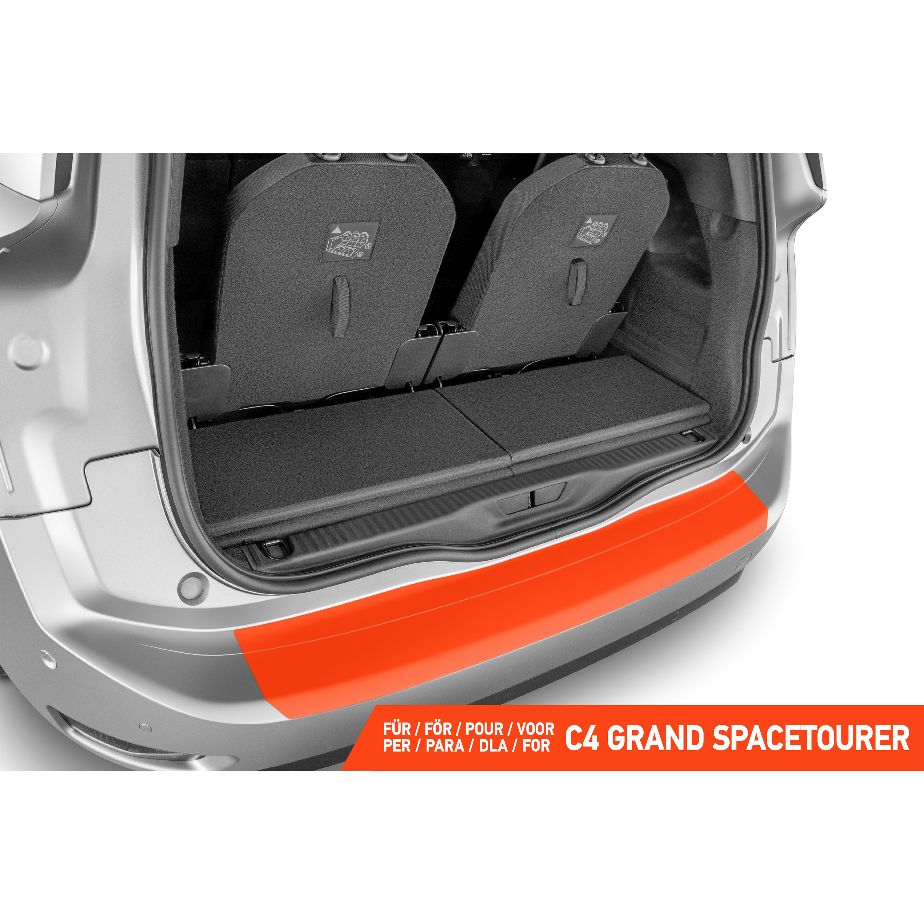 Ladekantenschutz für Citroën C4 Grand SpaceTourer I 2018 - 2022