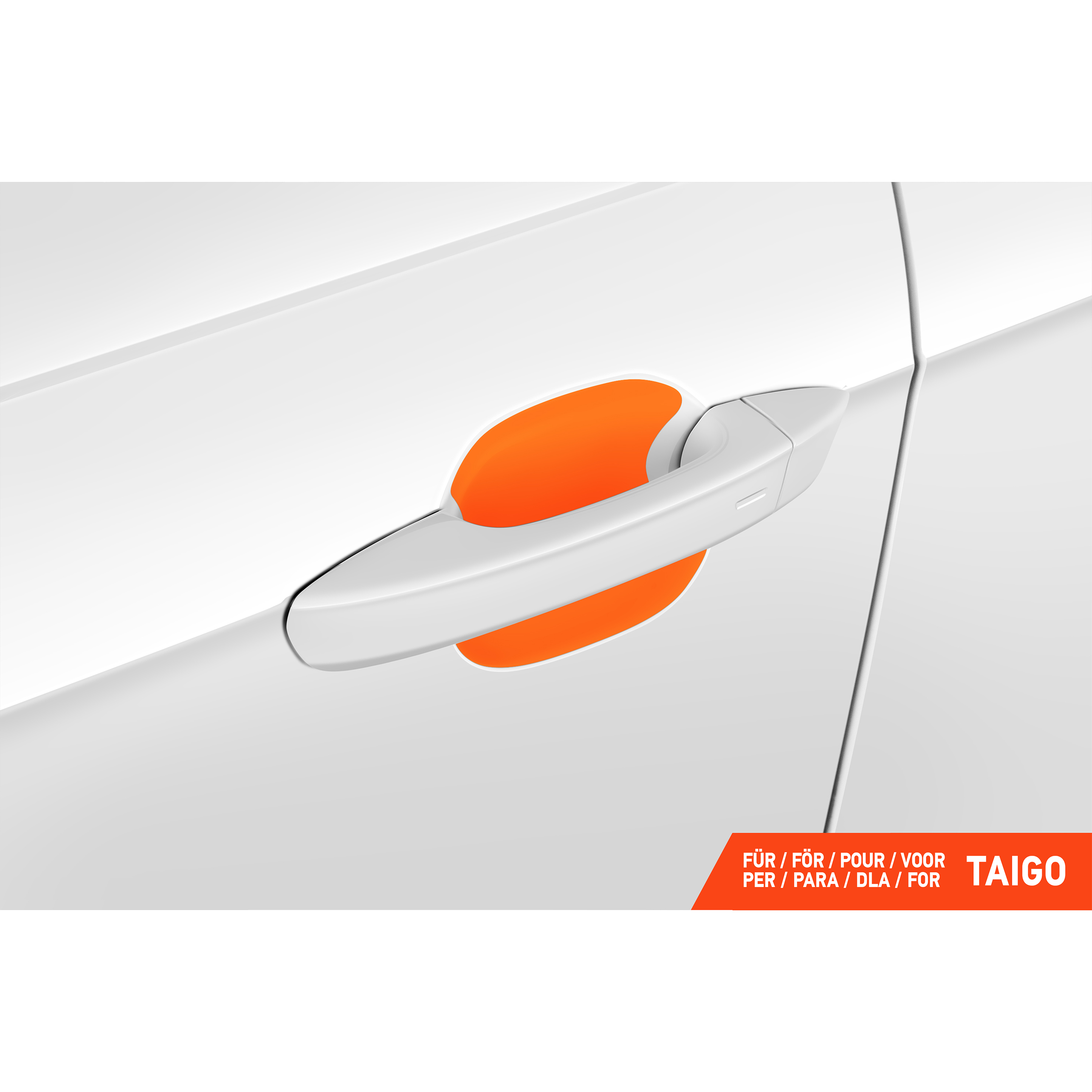 Auto Türgriffmulden Schutzfolie für VW Taigo CS I 2021 - 2026 im 4er Set