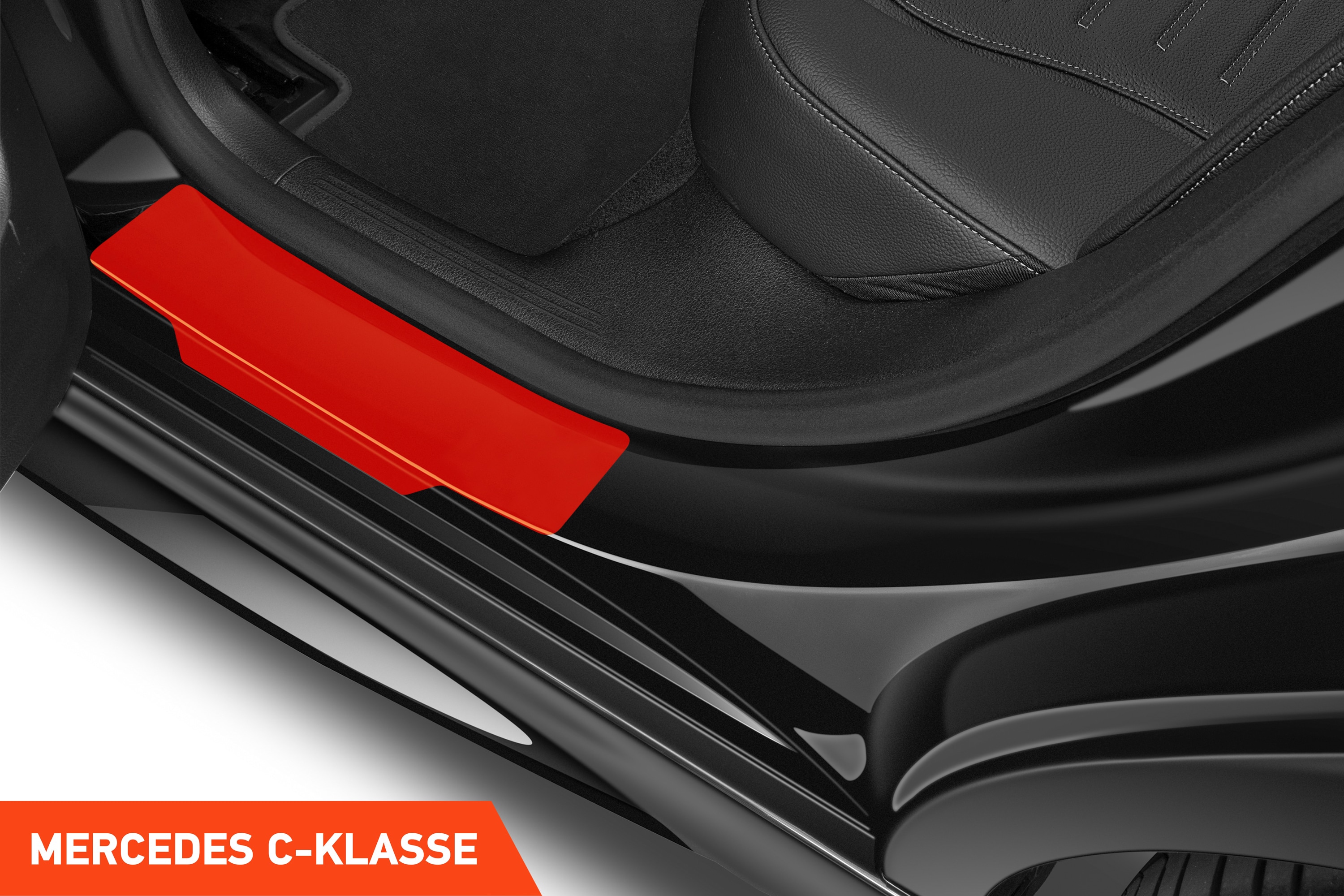 Einstiegsleisten Schutz für Mercedes Benz C-Klasse T-Modell S206 I 2021 - 2025 im 4er Set