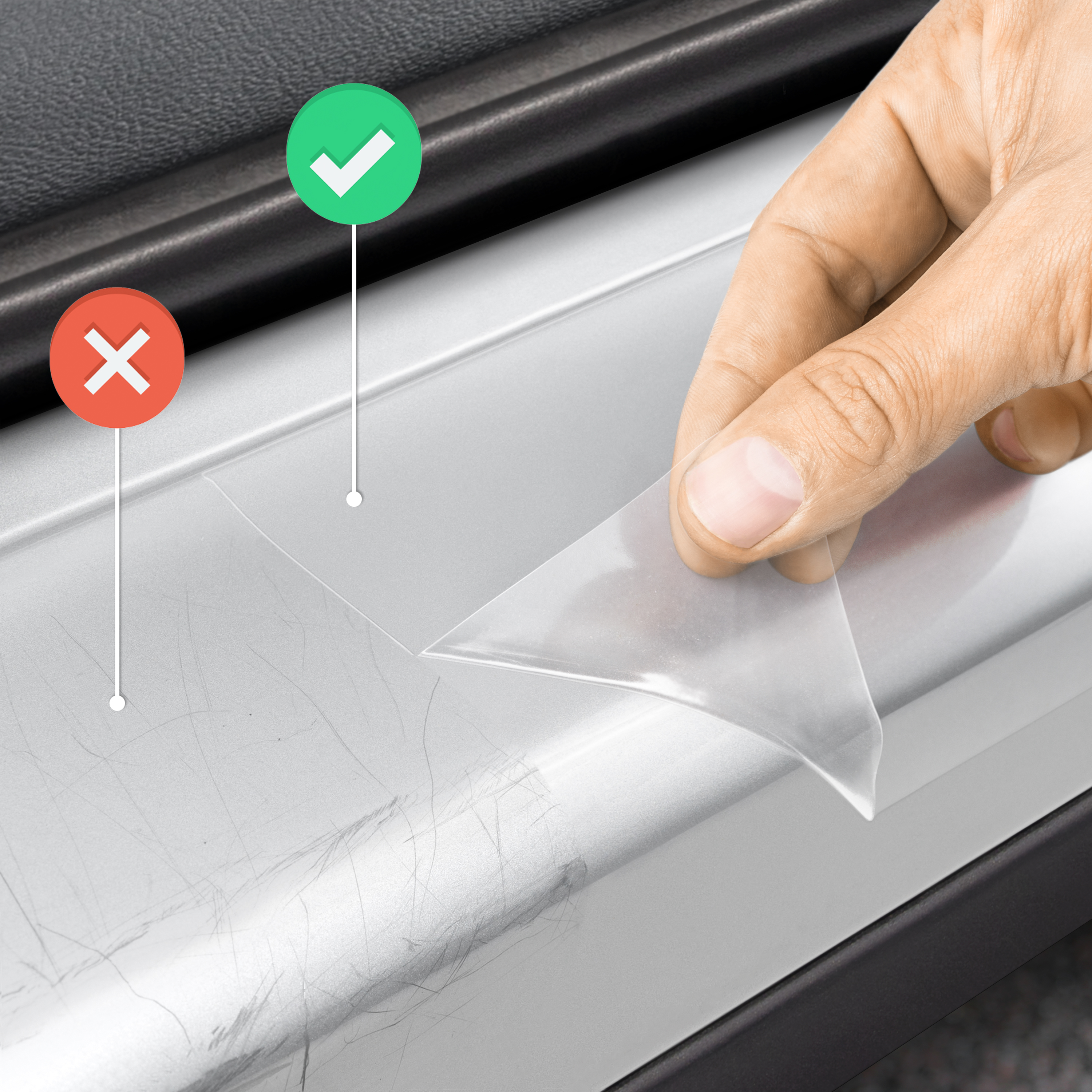 Einstiegsleisten Schutz für Dacia Duster 2 (II) HM I 2018 - 2024 im 4er Set