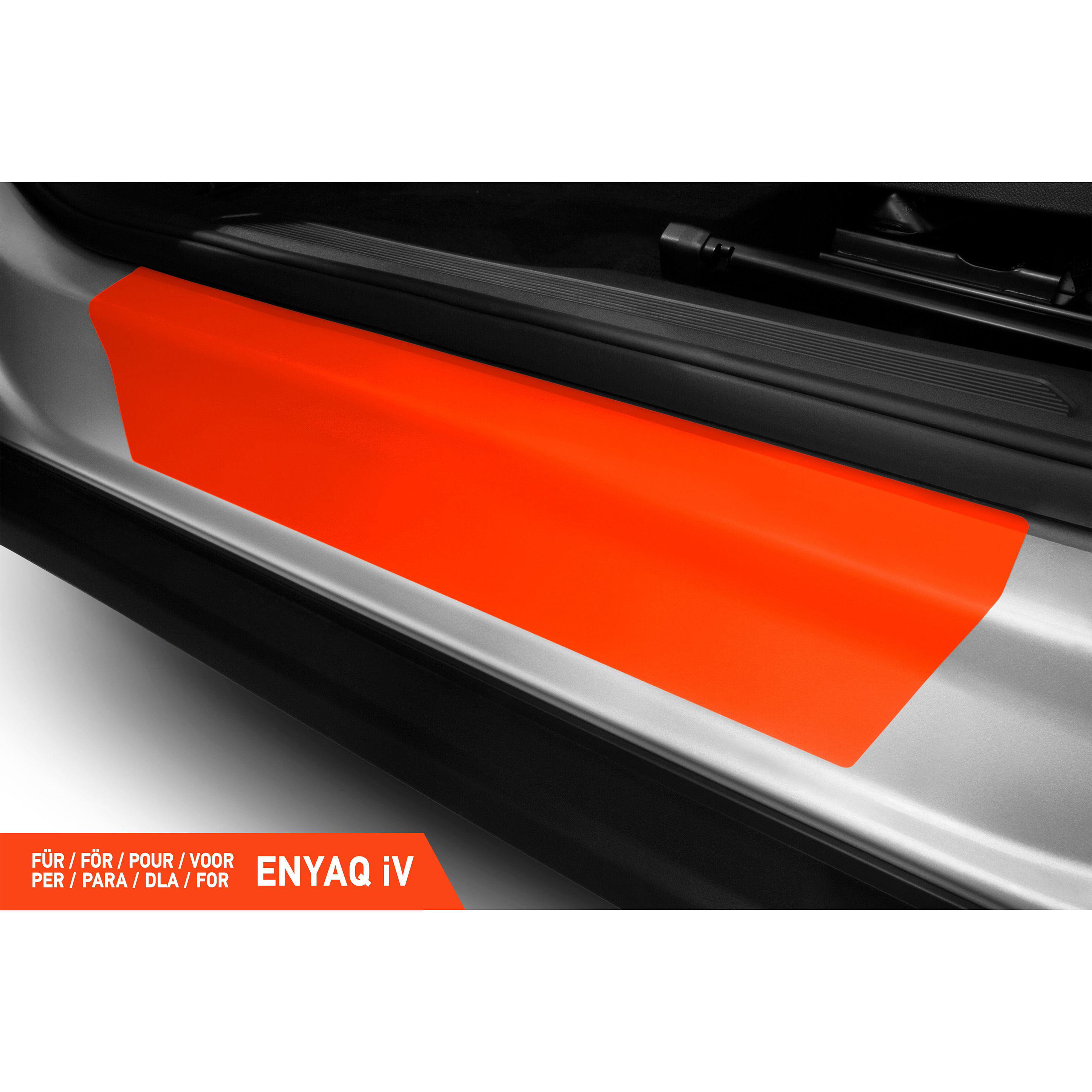 Einstiegsleisten Schutz für Skoda Enyaq iV 5A I 2021 - 2026 im 4er Set