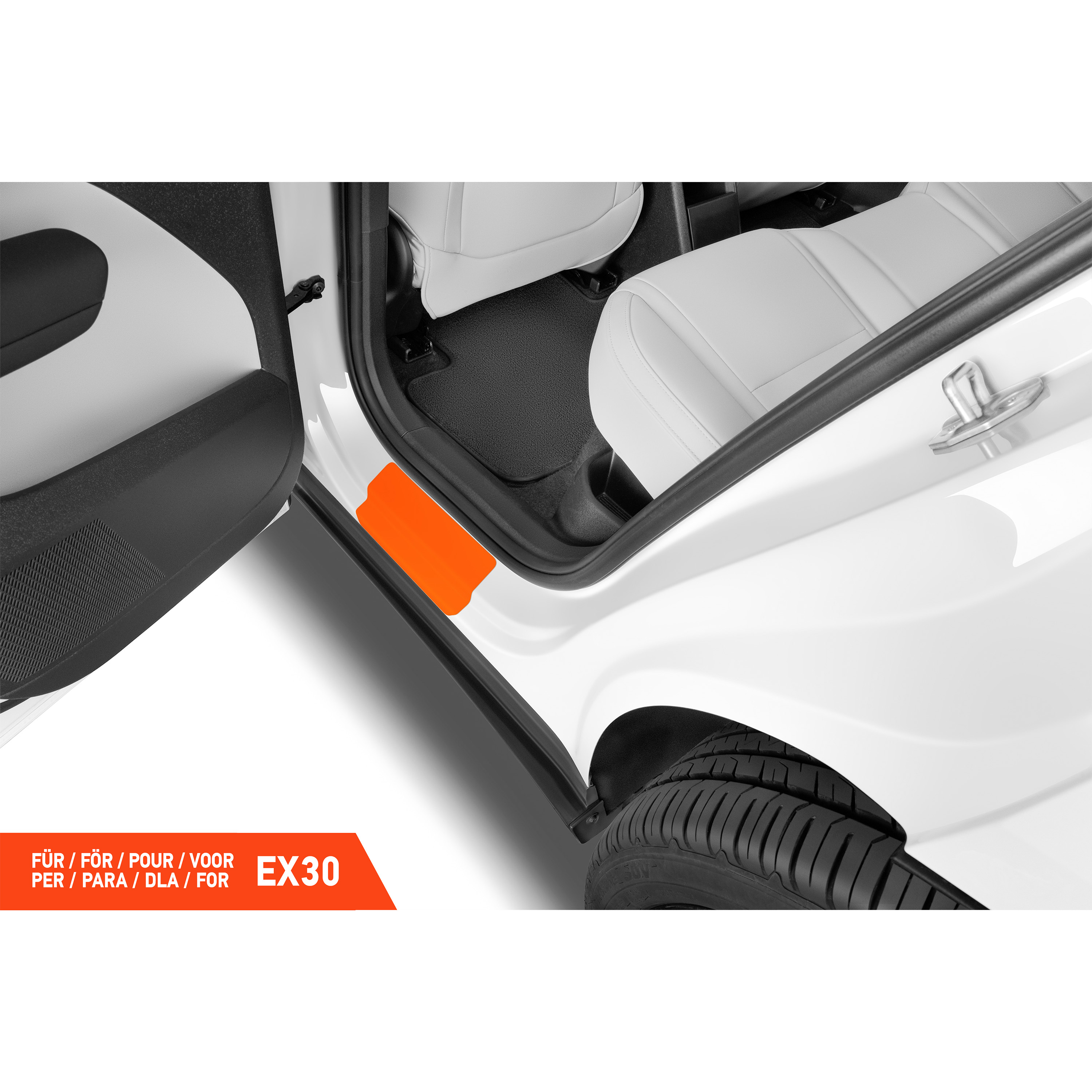 Einstiegsleisten Schutz für Volvo EX30 416 I 2023 - 2026 im 4er Set