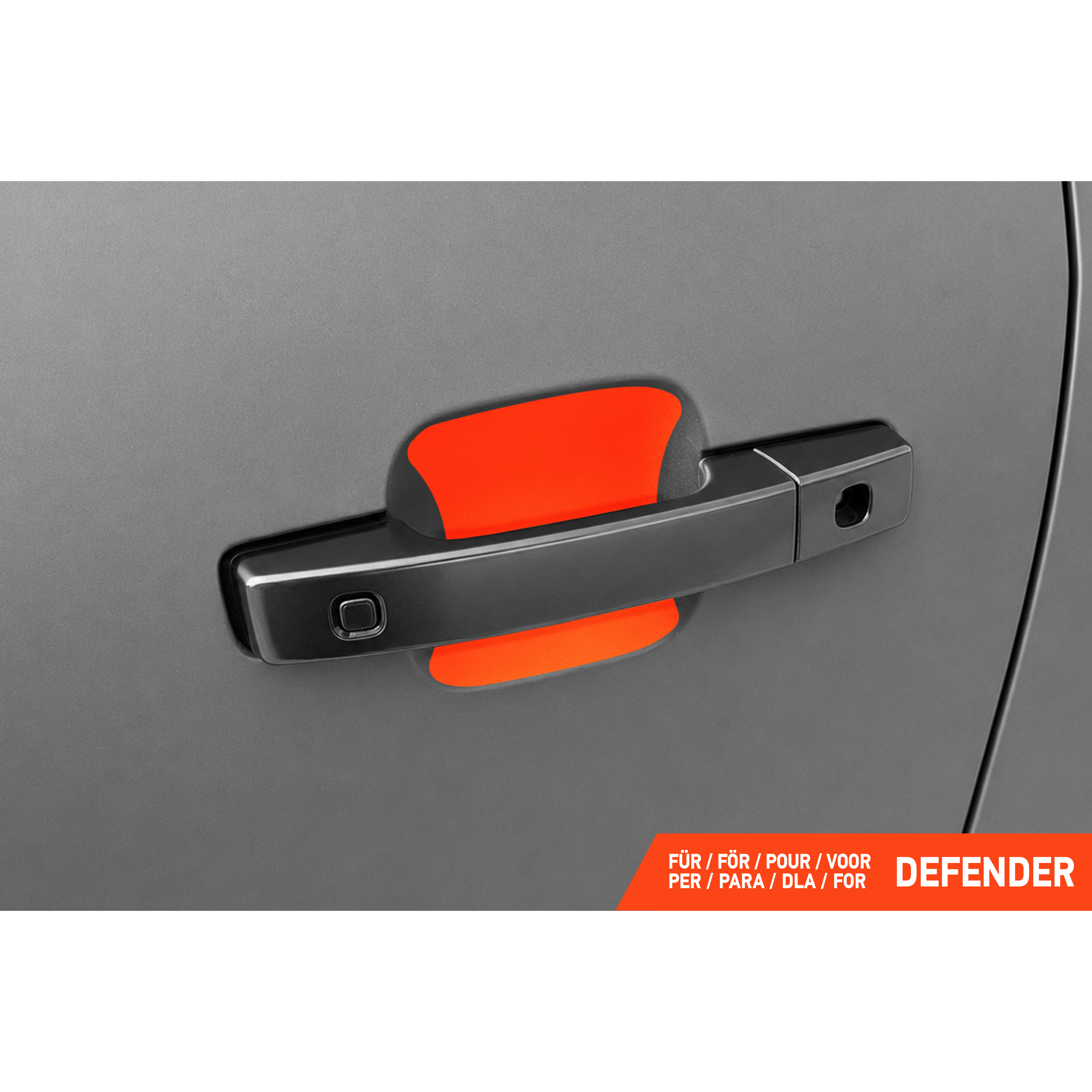 Auto Türgriffmulden Schutzfolie für Land Rover Defender L663 I 2020 - 2026 im 4er Set