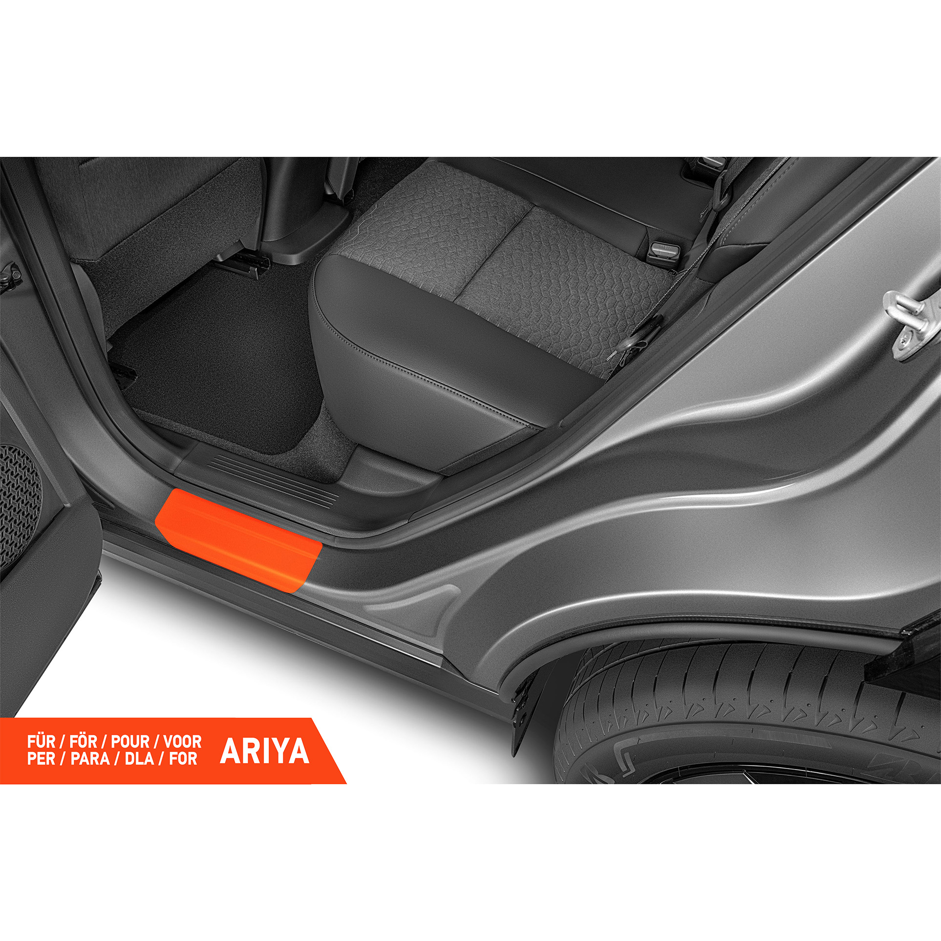 Einstiegsleisten Schutz für Nissan Ariya I 2022 - 2026 im 4er Set