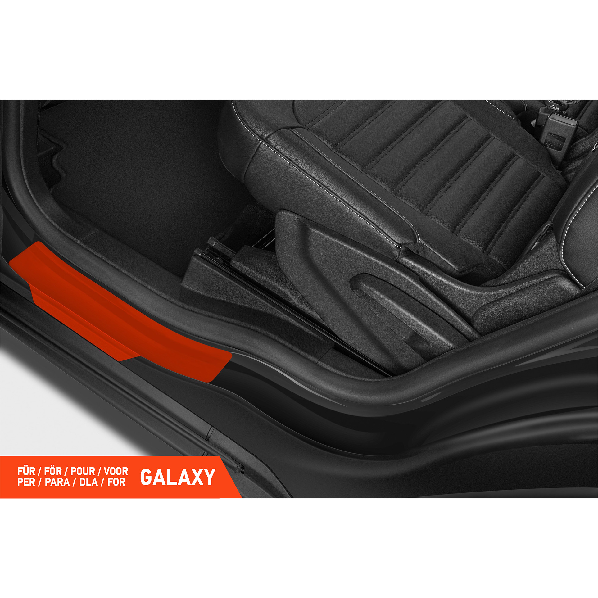 Einstiegsleisten Schutz für Ford Galaxy 3 (III) I 2015 - 2023 im 4er Set