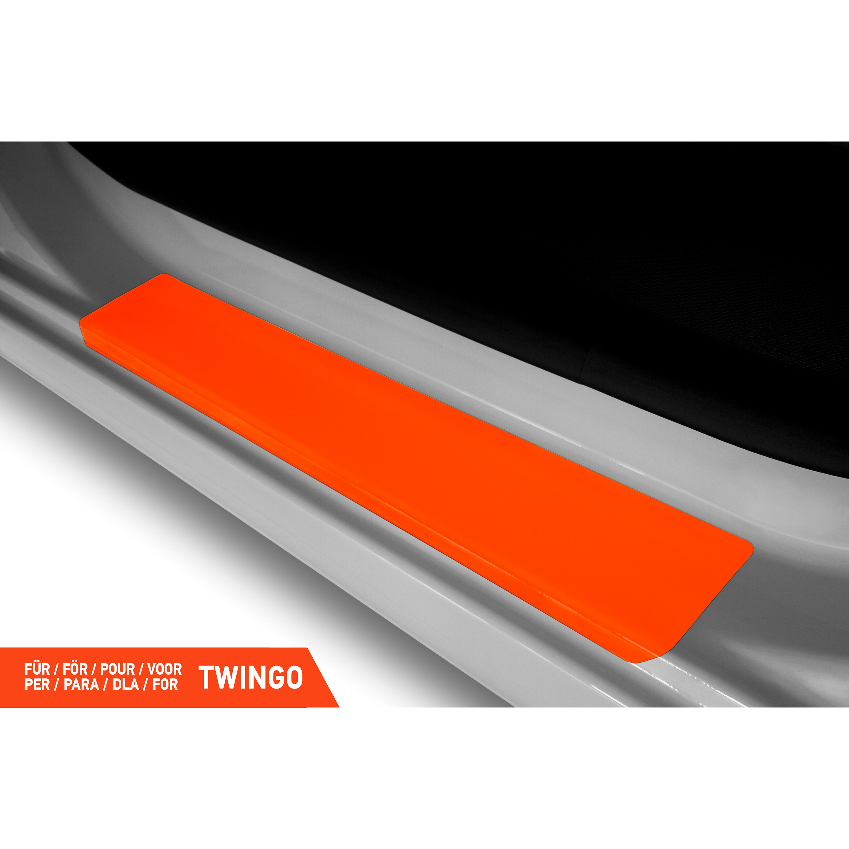 Einstiegsleisten Schutz für Renault Twingo 3 (III) I 2014 - 2024 im 4er Set