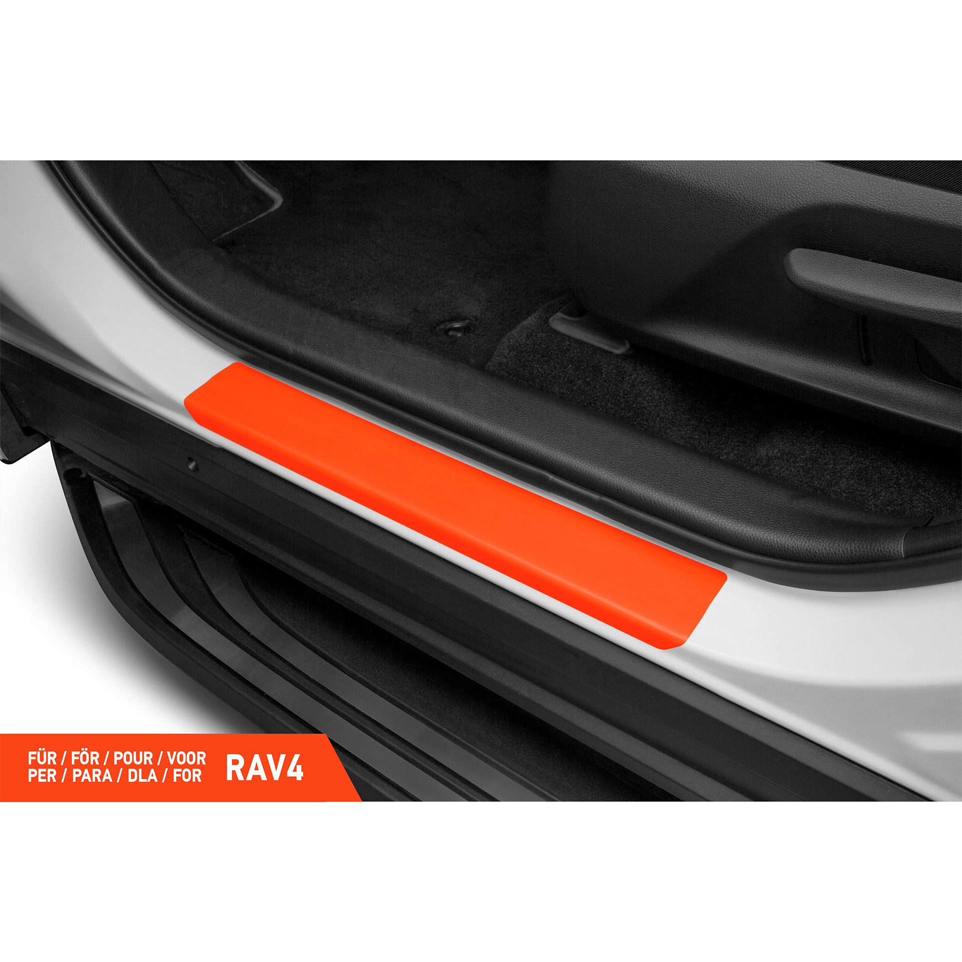 Einstiegsleisten Schutz für Toyota RAV4 5 (V) A5 I 2018 - 2026 im 4er Set