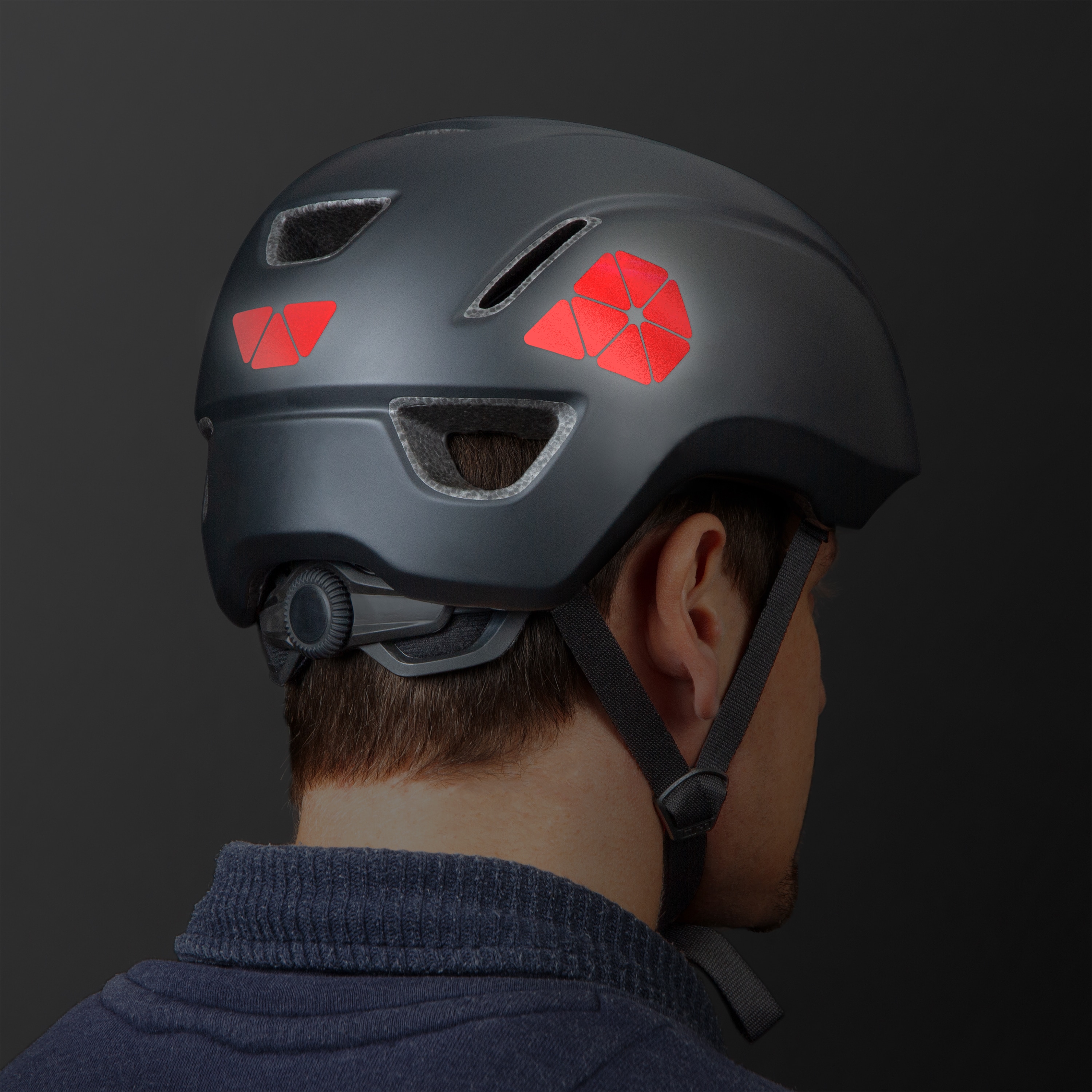 Reflektoren Sticker Set - Dreiecke klein  - für Fahrrad Roller Kinderwagen