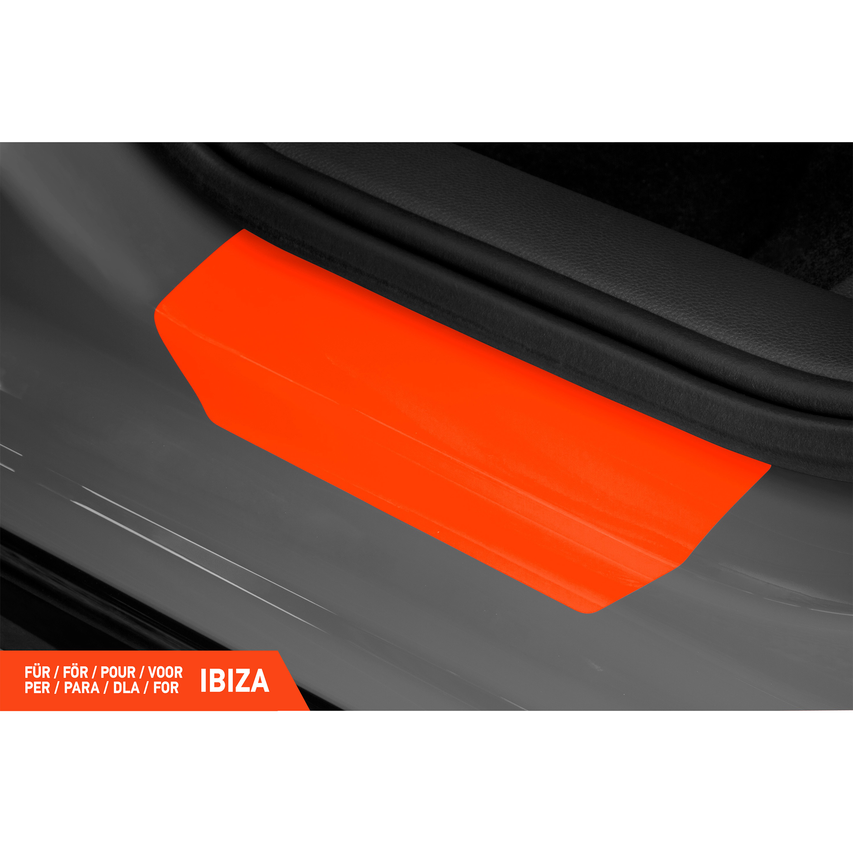 Einstiegsleisten Schutz für Seat Ibiza 5 (V) 6F I 2017 - 2026 im 4er Set