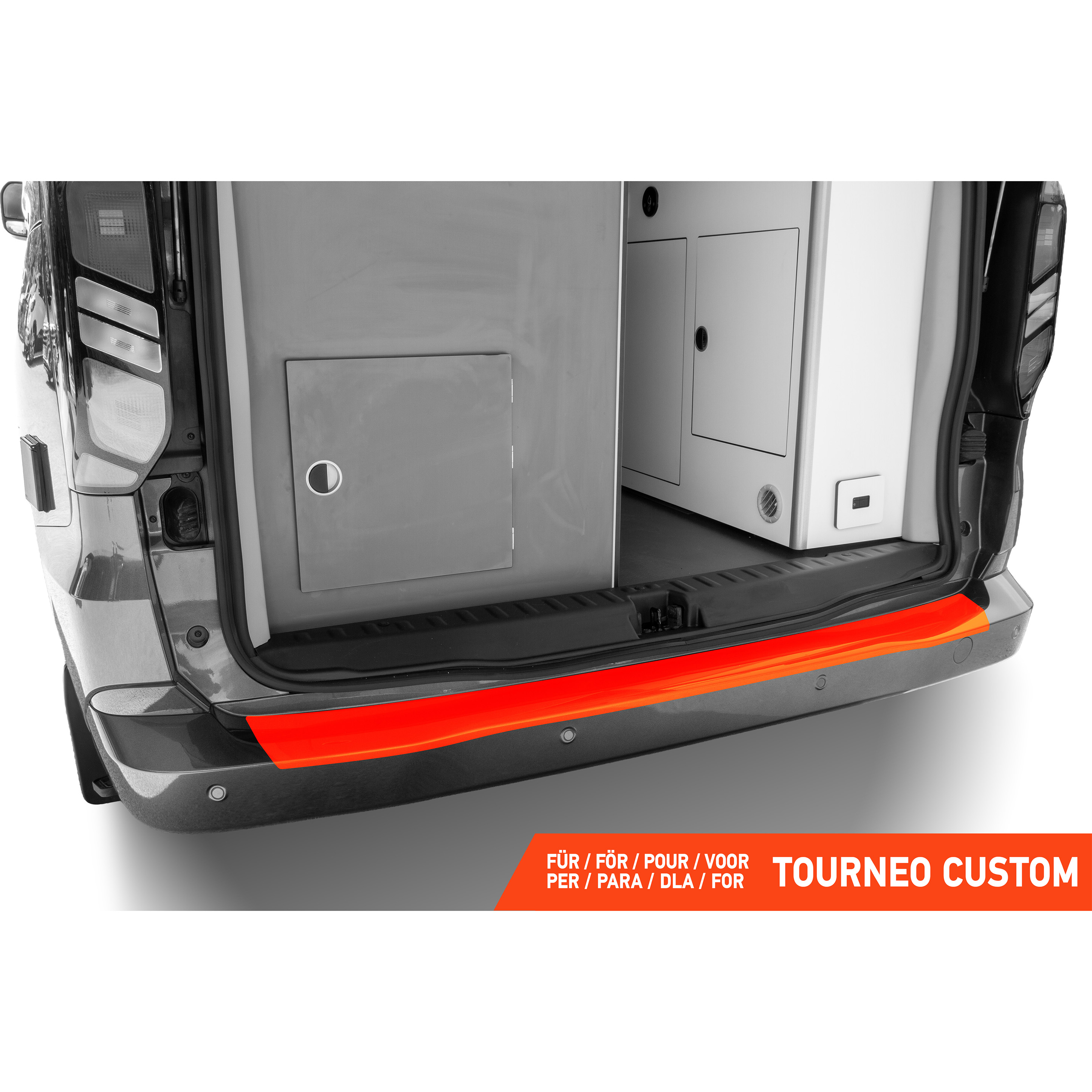 Ladekantenschutz für Ford Tourneo Custom 2 (II) V710 I 2023 - 2026