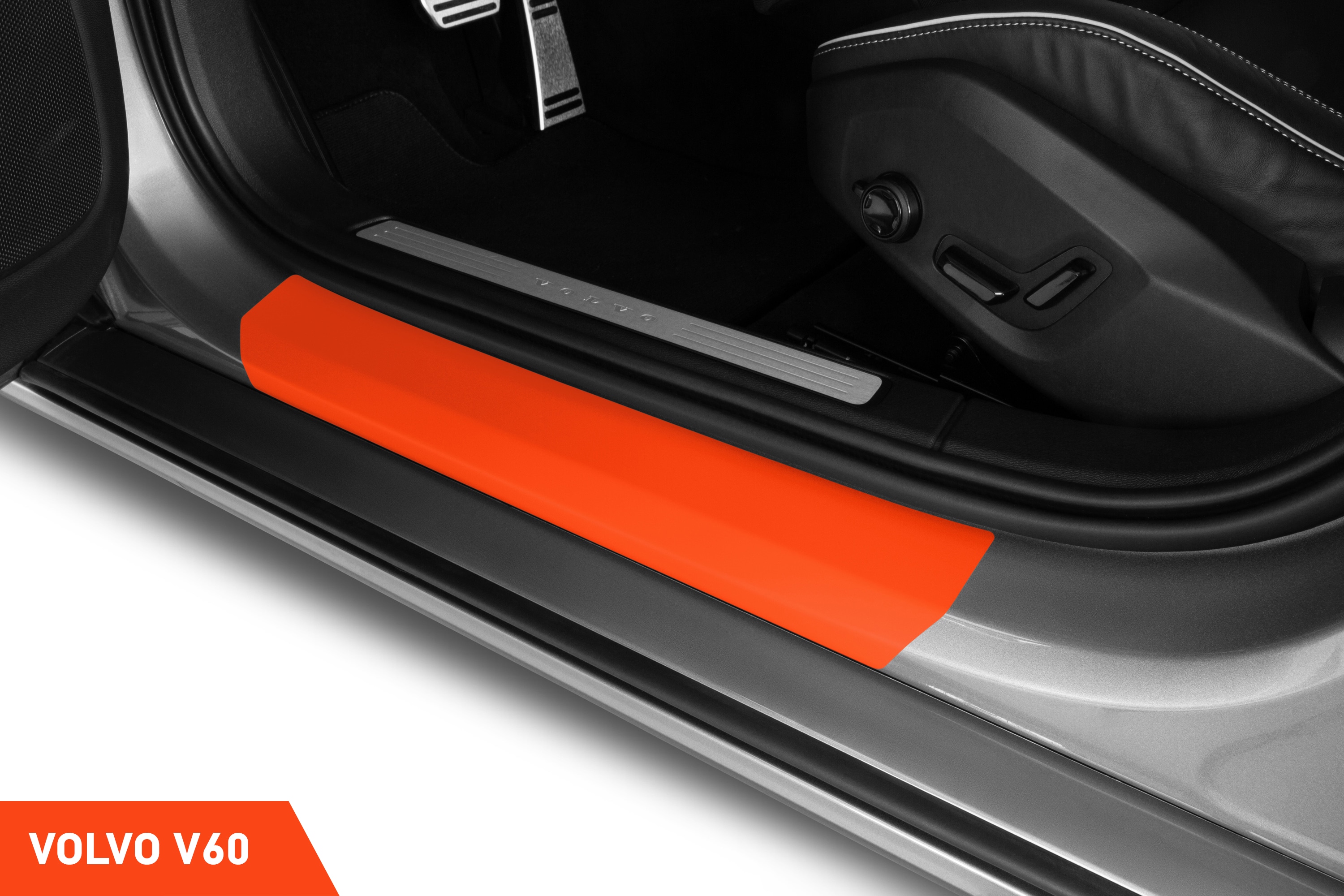 Einstiegsleisten Schutz für Volvo V60 2 (II) 225/227 I 2018 - 2025 im 4er Set