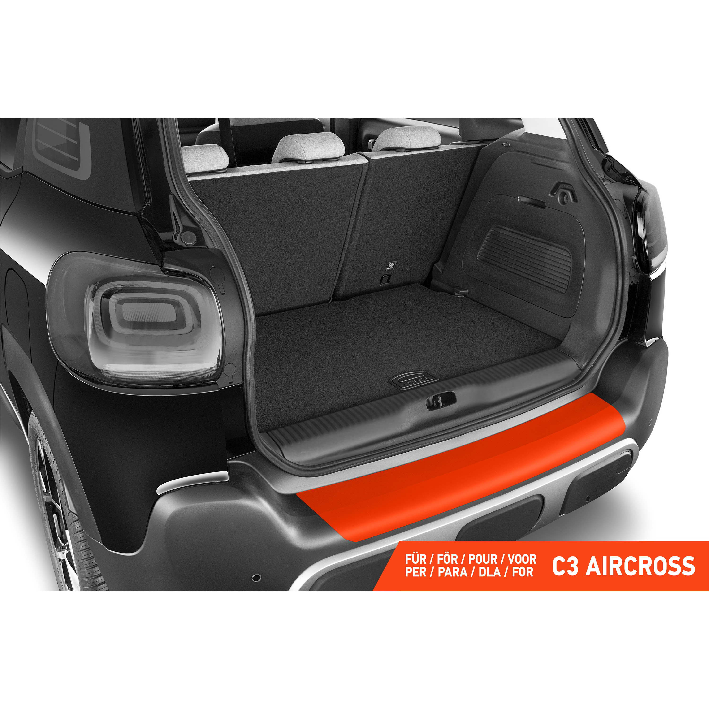 Ladekantenschutz für Citroën C3 Aircross 2 (II) I 2017 - 2024