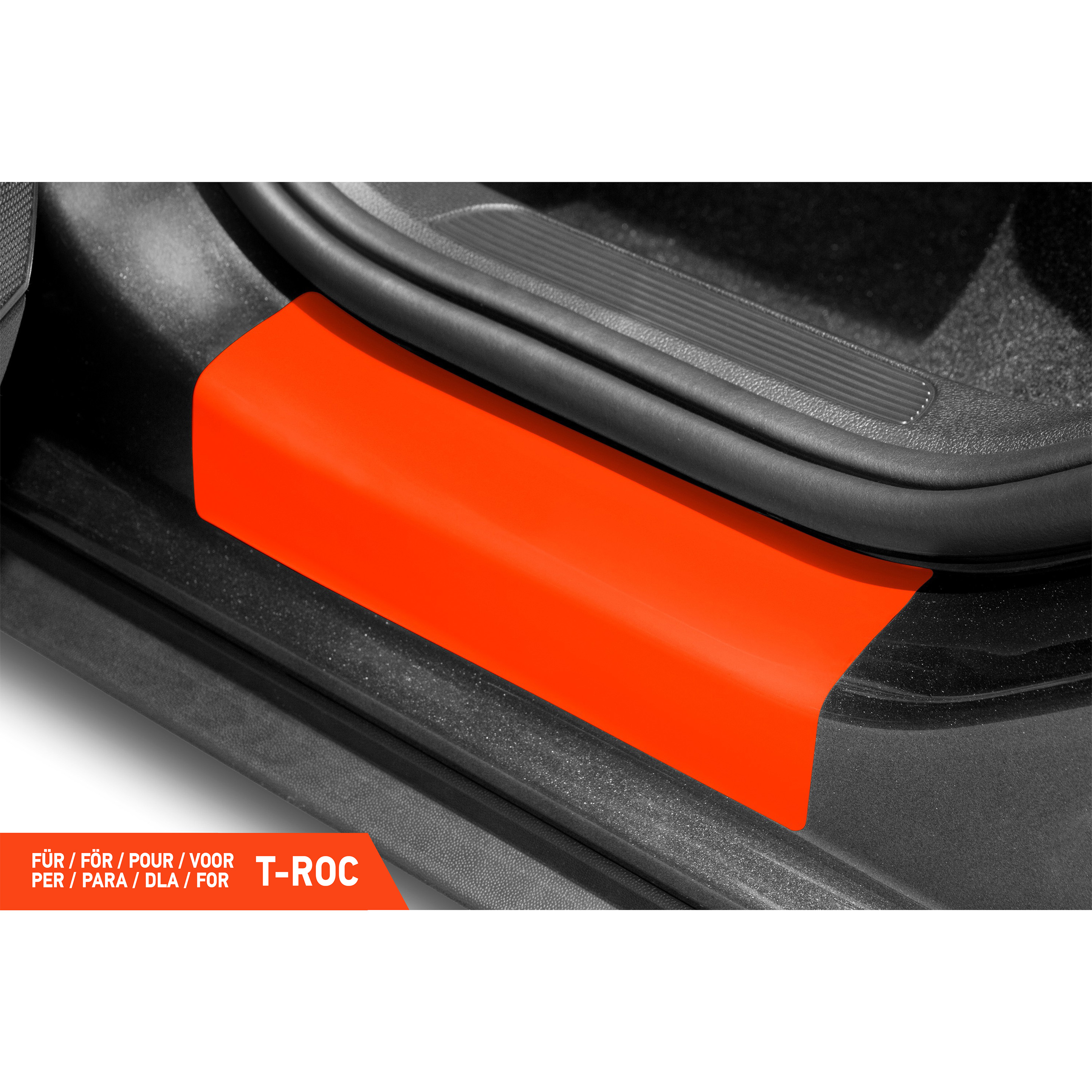 Einstiegsleisten Schutz für VW T-Roc 1 (I) A1 I 2017 - 2026 im 4er Set