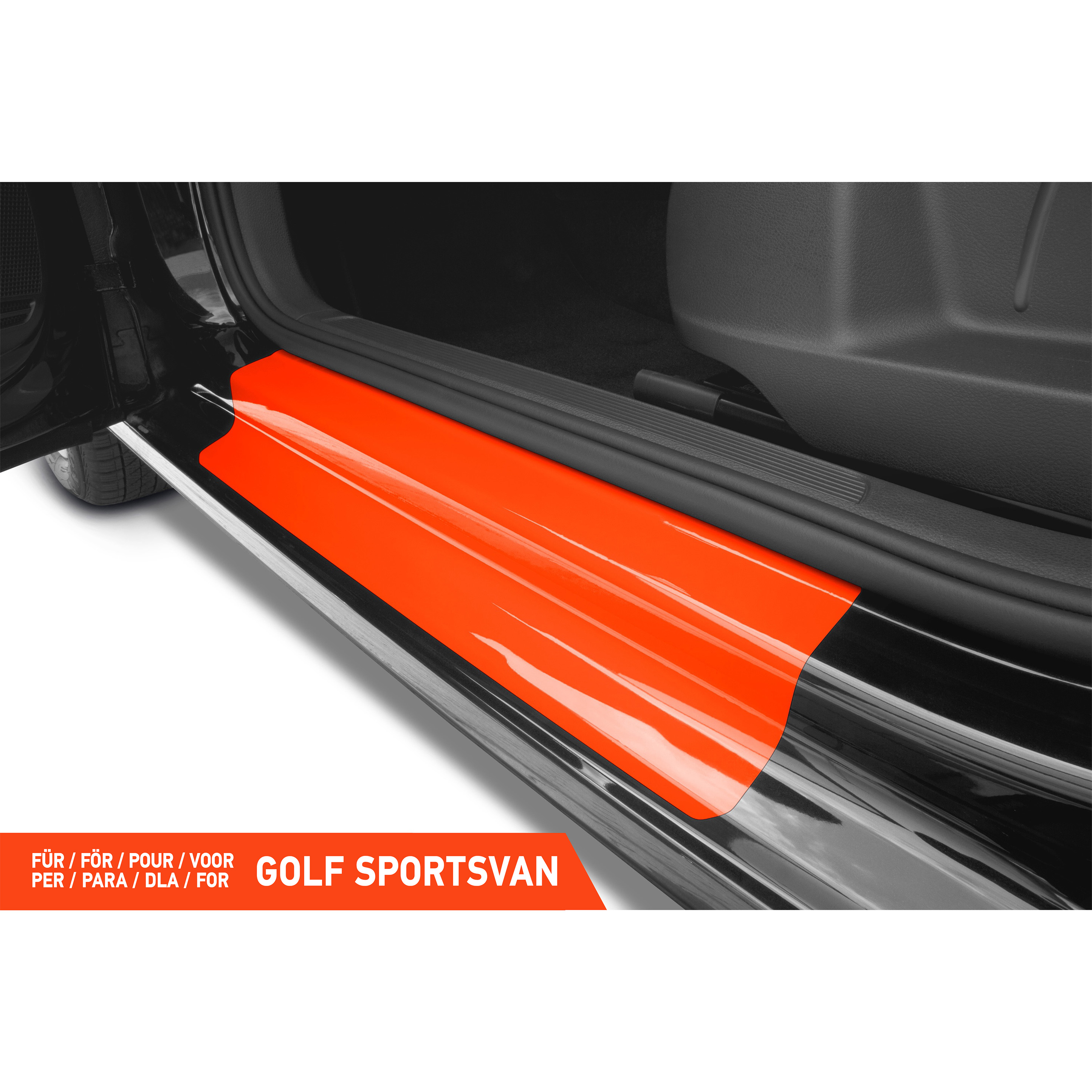 Einstiegsleisten Schutz für VW Golf Sportsvan AM I 2014 - 2020 im 4er Set