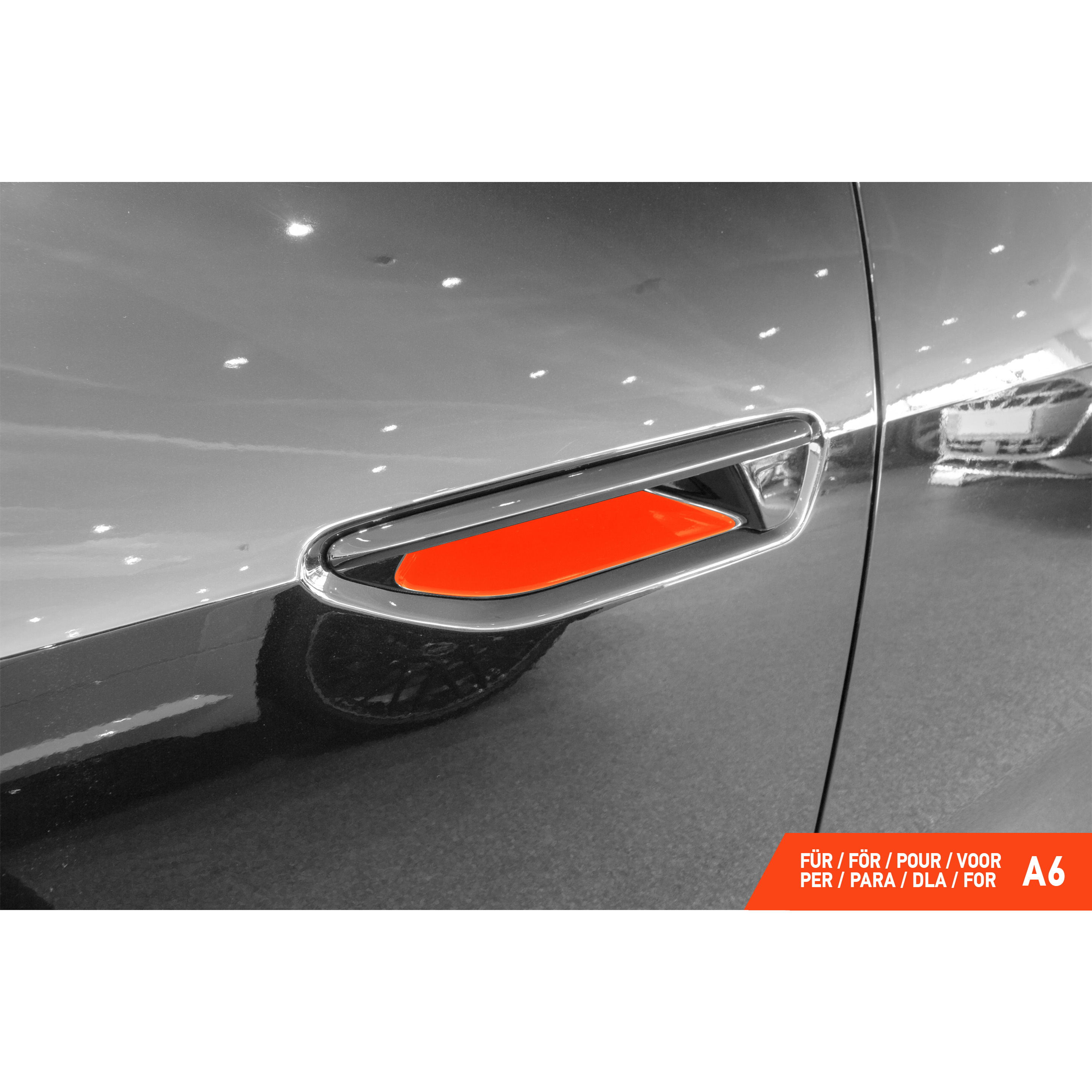 Auto Türgriffmulden Schutzfolie für Audi A6 Avant C9 4L I 2025 - 2026 im 4er Set