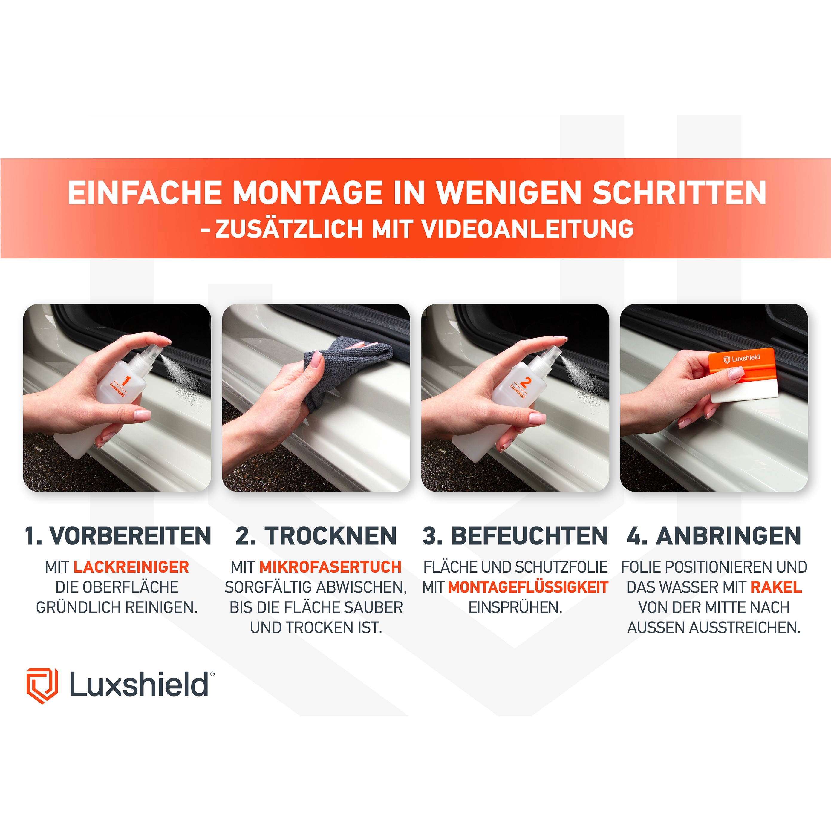 Einstiegsleisten Schutz für BYD Sealion 7 I 2024 - 2026 im 4er Set
